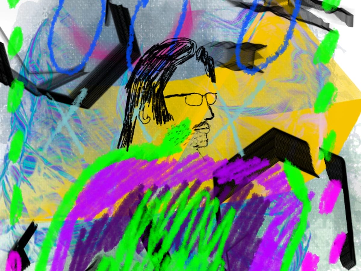 Layered generative portrait from the Web projects