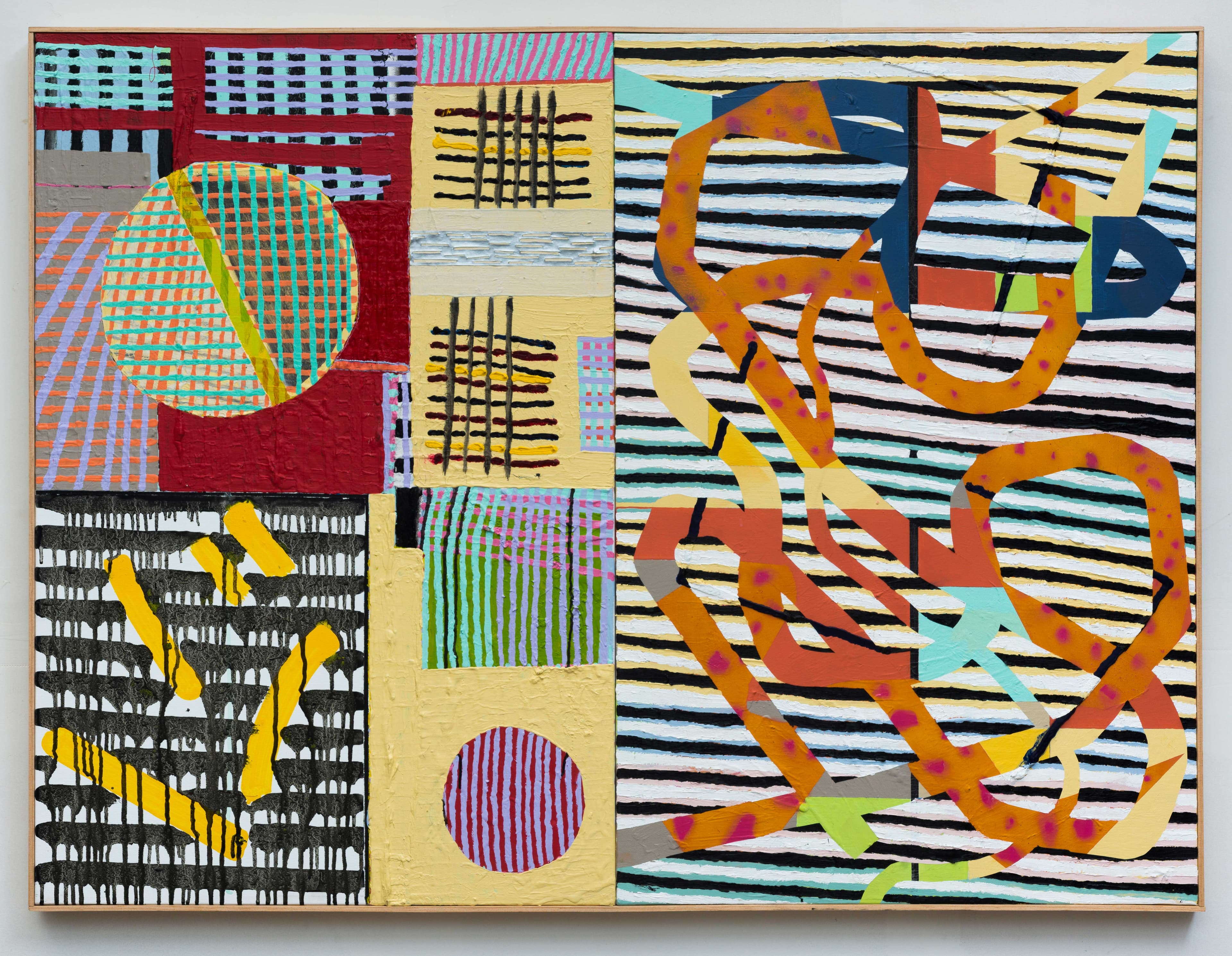 36x48x2 - Abstract painting by Zack Goulet from 2018 collection - 36″ × 48″ × 2″