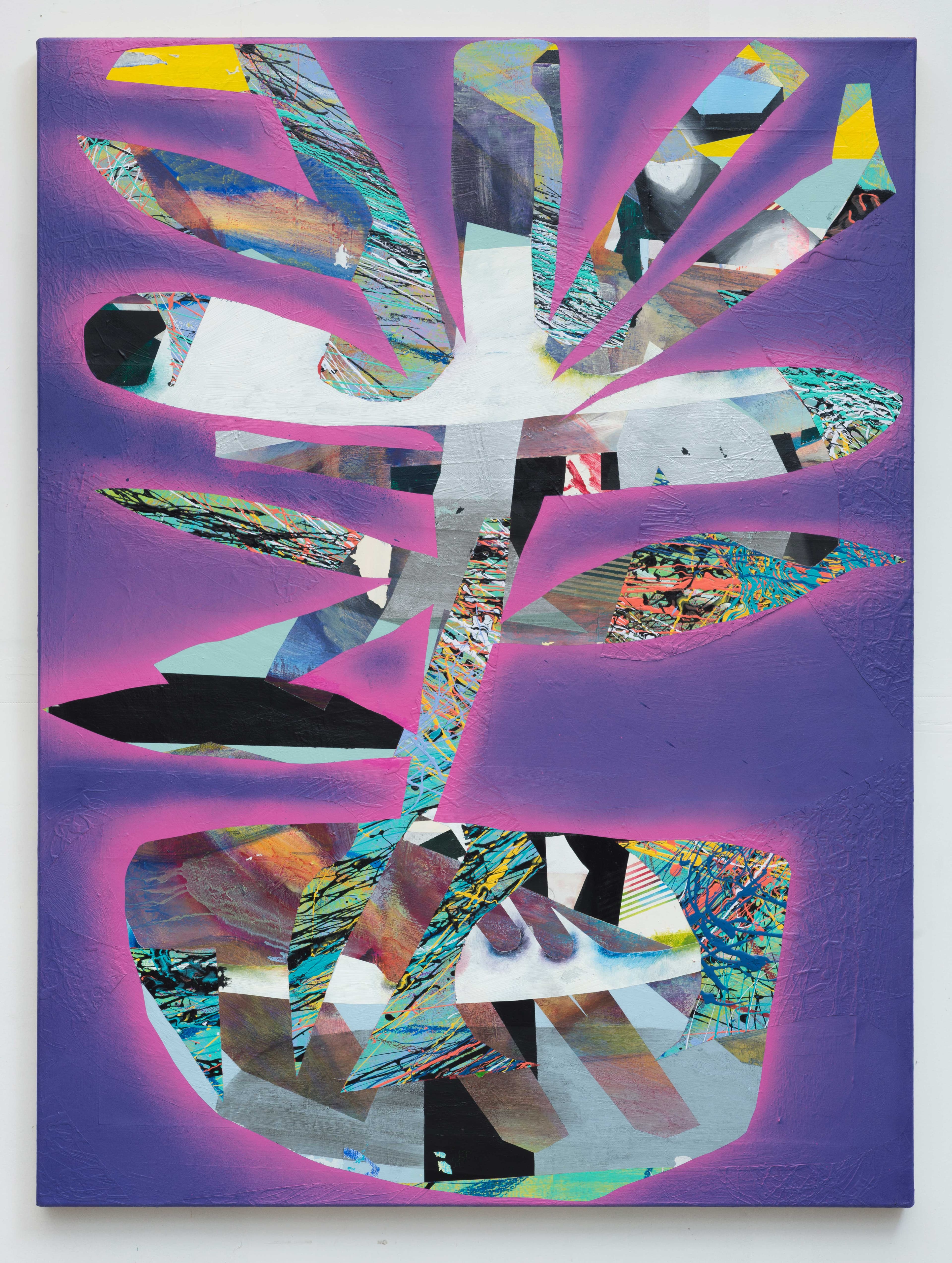 48x36x1.5 - Abstract painting by Zack Goulet from 2018 collection - 48″ × 36″ × 1.5″