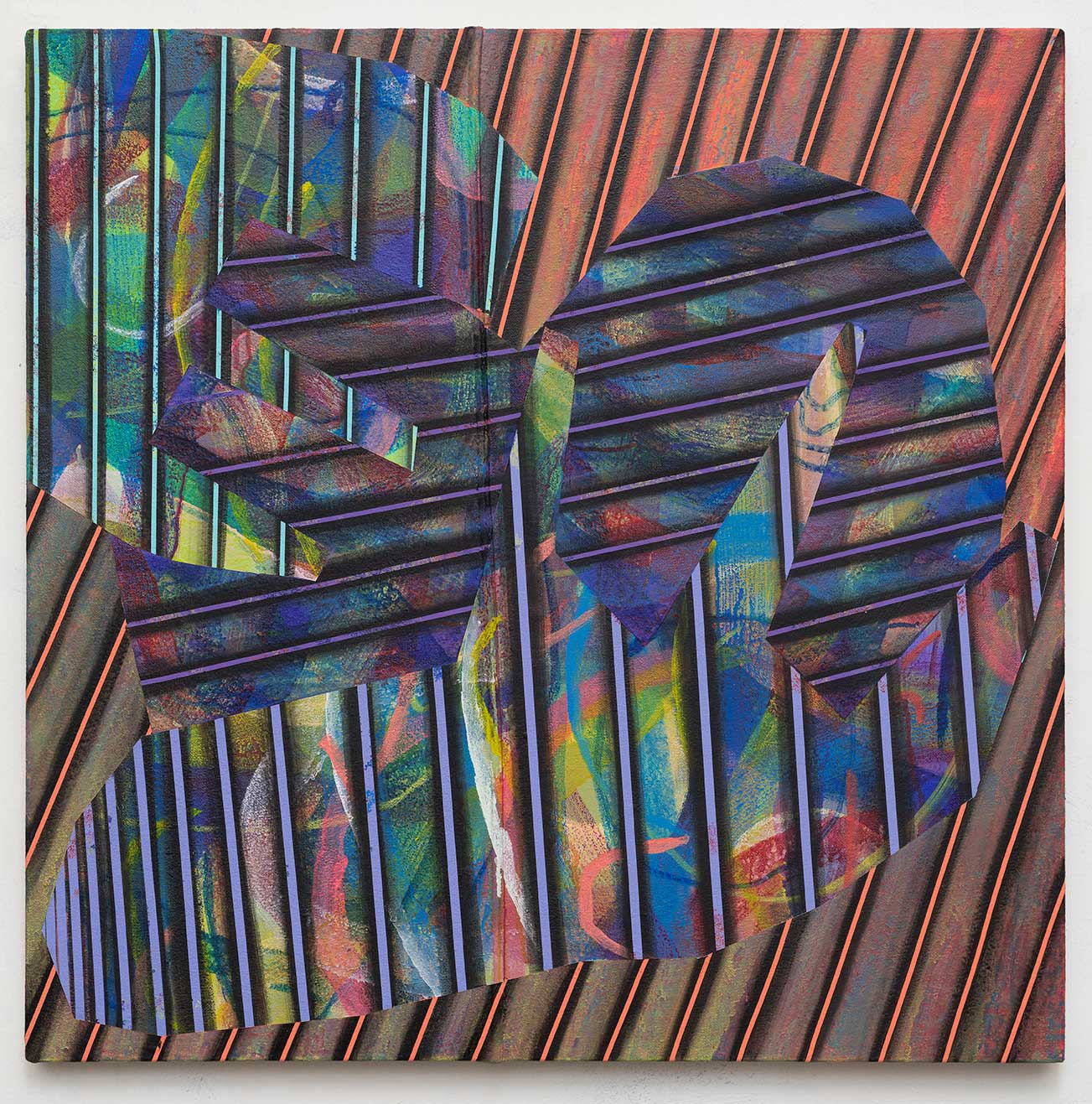 Abstract paintings and artwork from 2019 collection by Zack Goulet