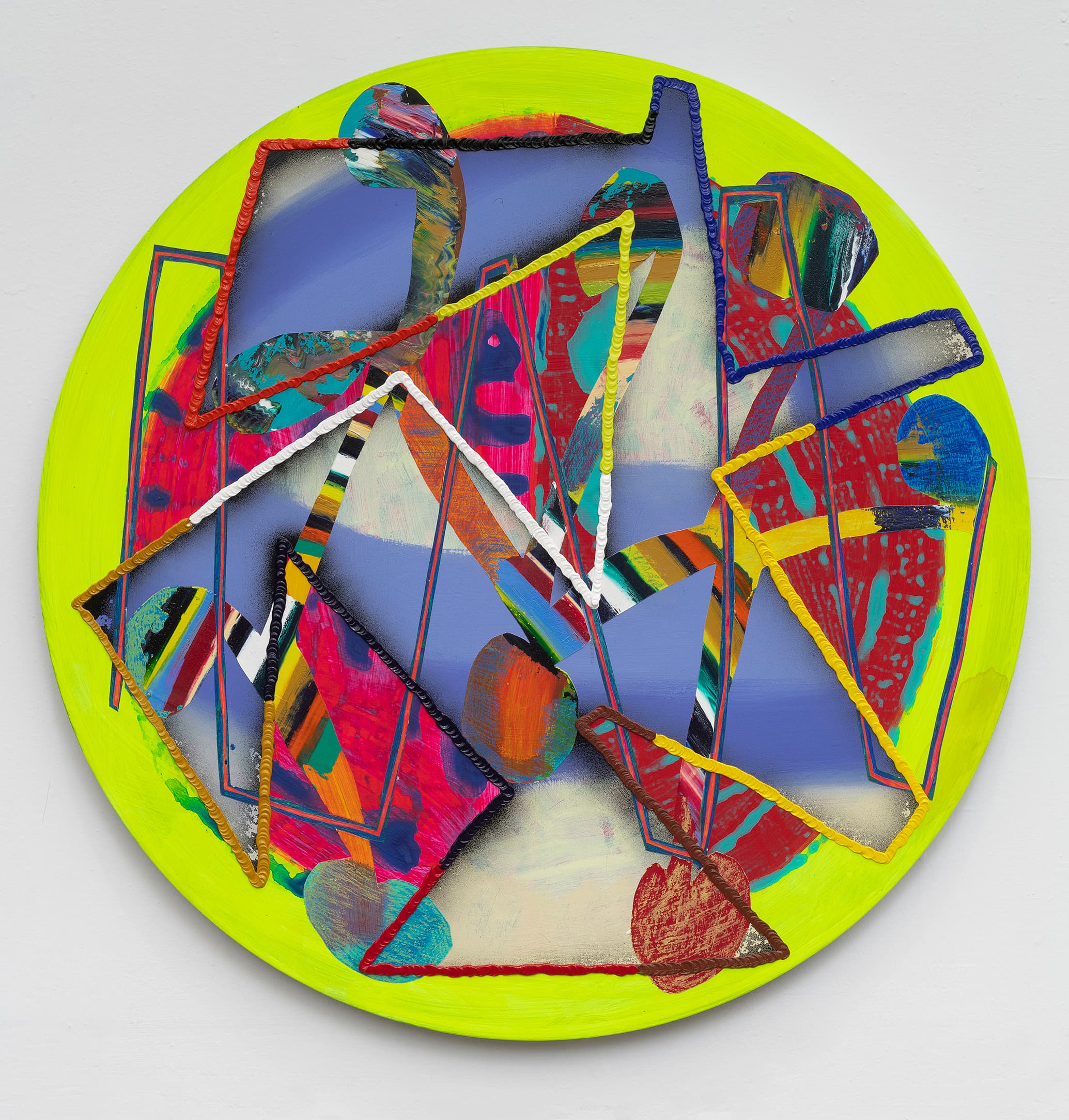 26x1 - Abstract painting by Zack Goulet from 2020 collection - 26″ × 1″
