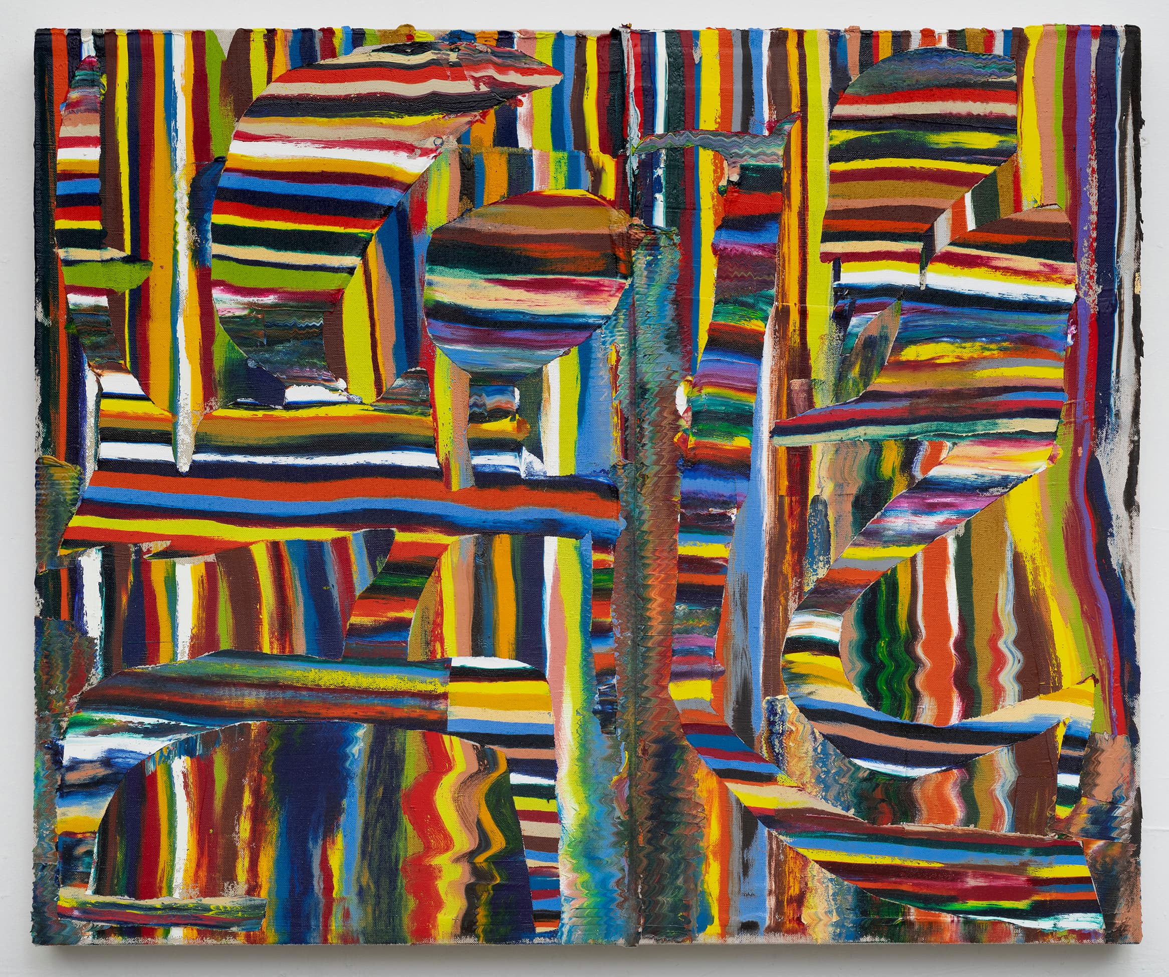30x36x1.5 - Abstract painting by Zack Goulet from 2020 collection - 30″ × 36″ × 1.5″