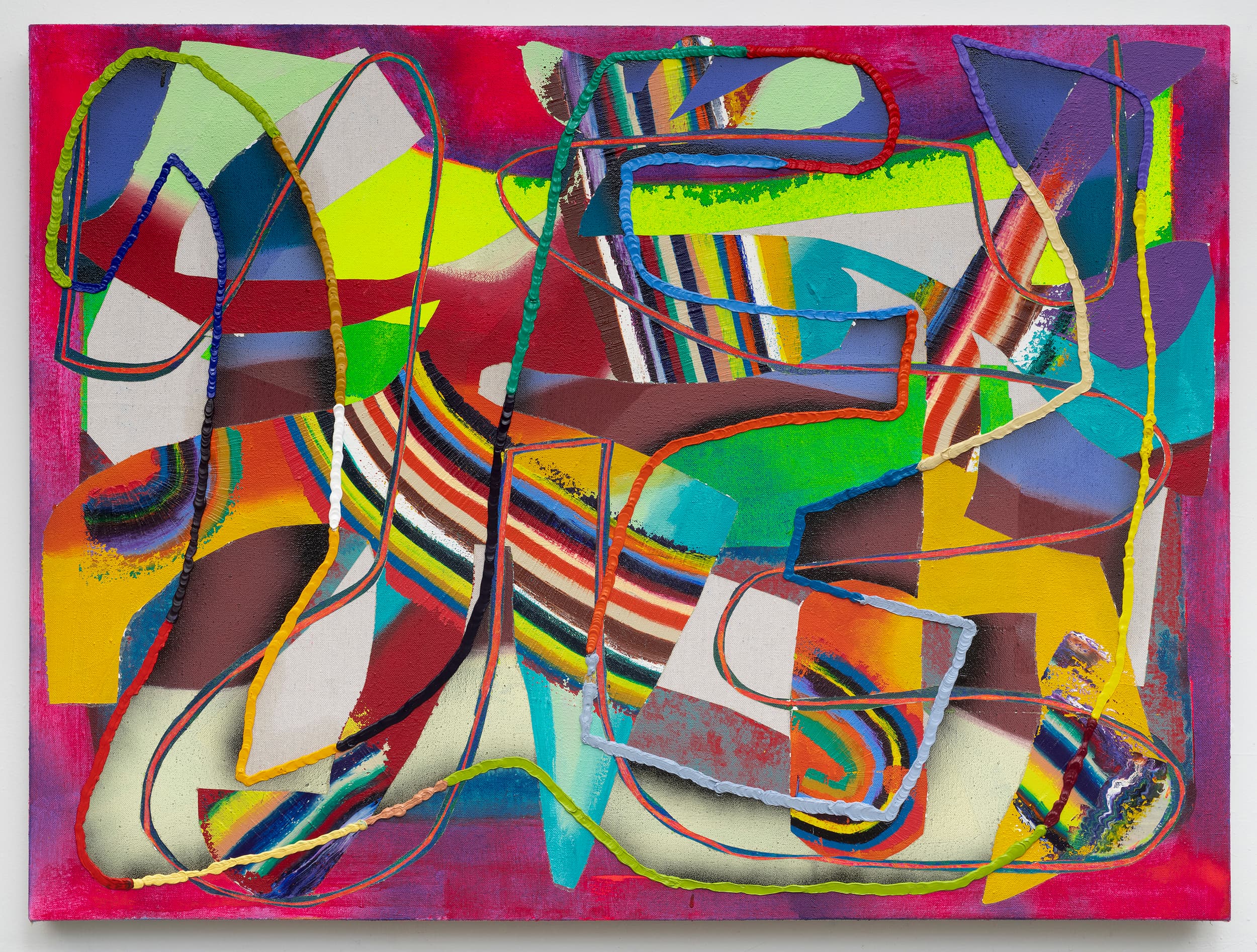 30x40x1.5 - Abstract painting by Zack Goulet from 2020 collection - 30″ × 40″ × 1.5″