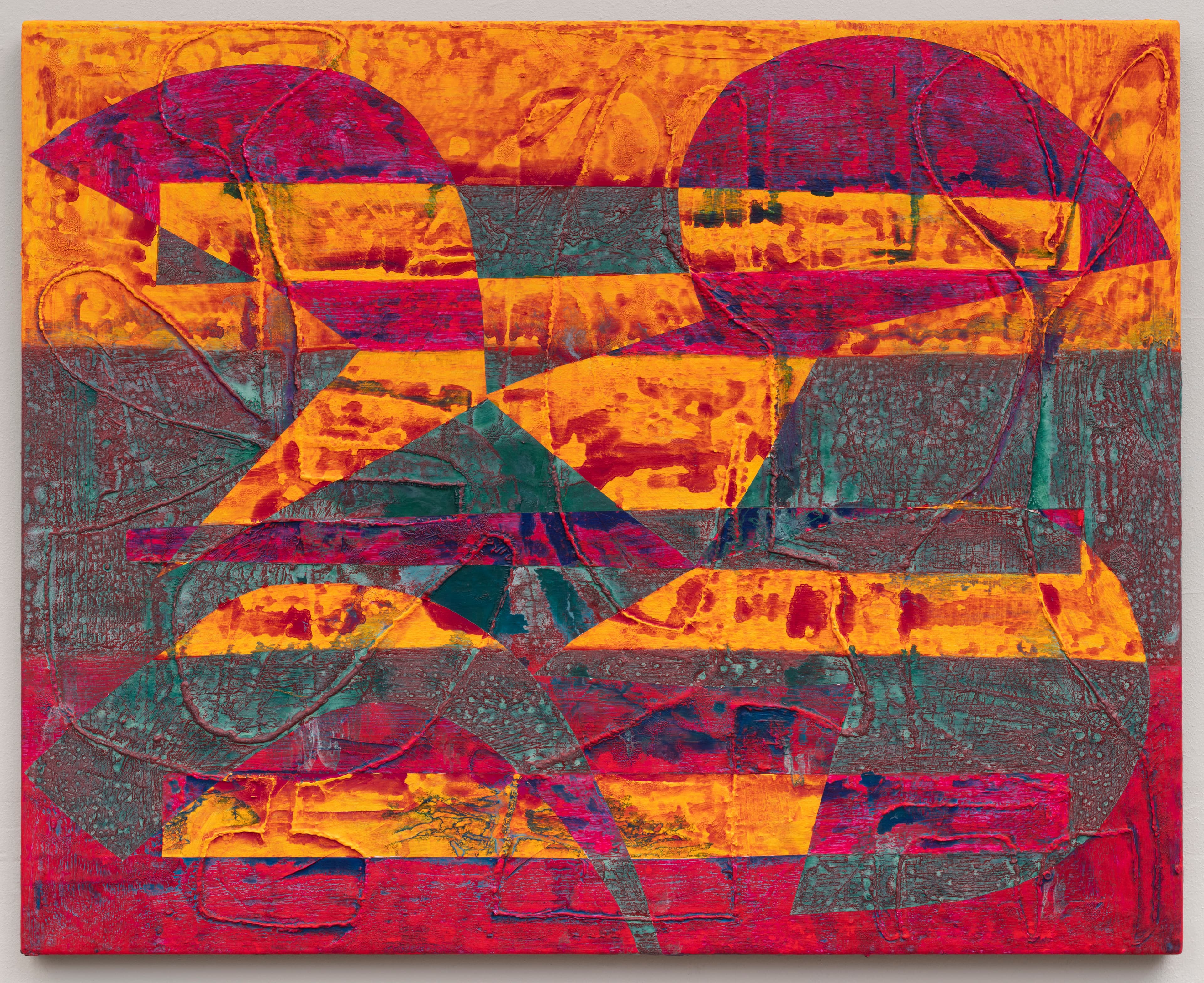 29x36x1.5 - Abstract painting by Zack Goulet from 2021 collection - 29″ × 36″ × 1.5″
