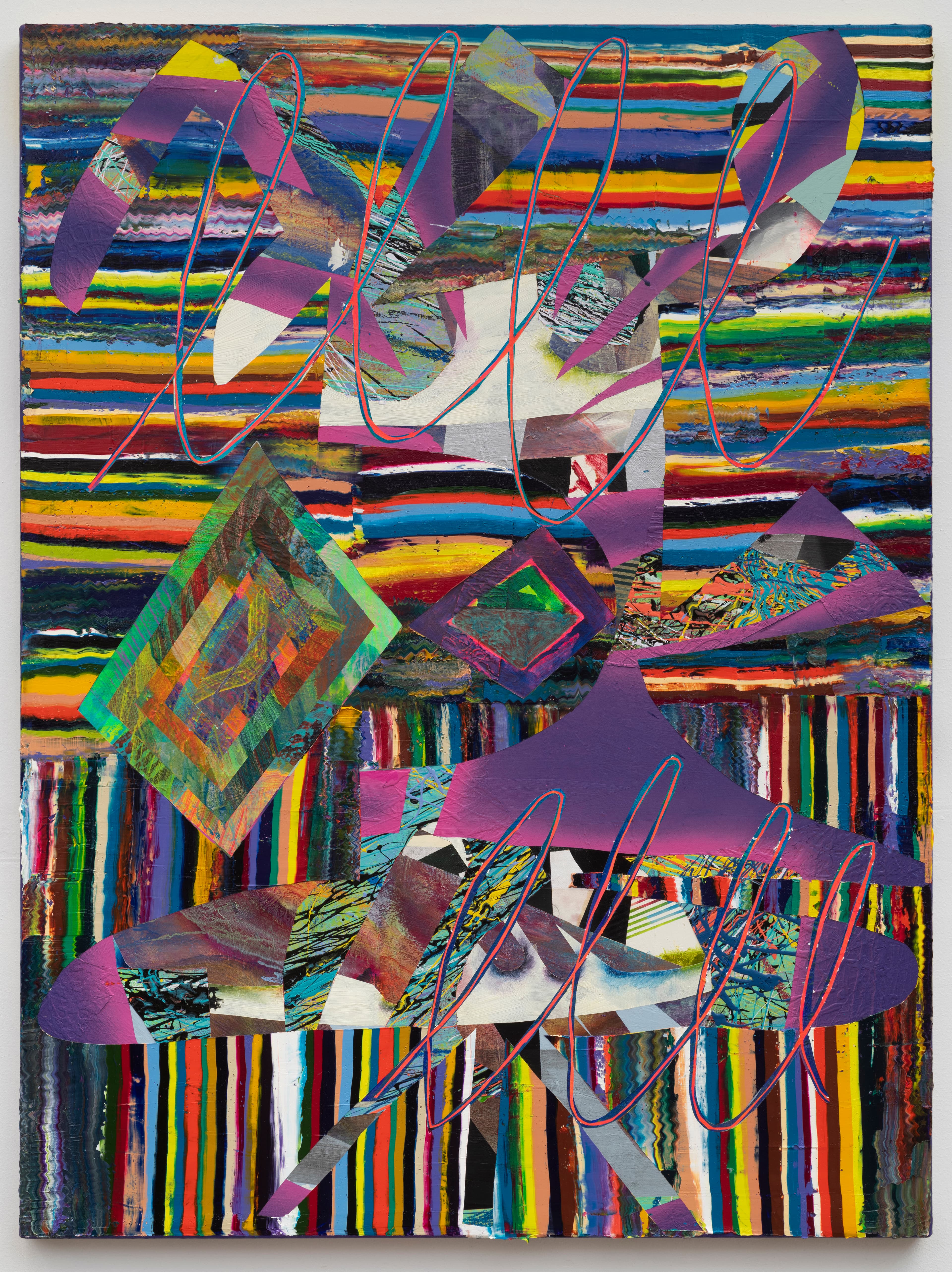48x36x1.5 - Abstract painting by Zack Goulet from 2021 collection - 48″ × 36″ × 1.5″