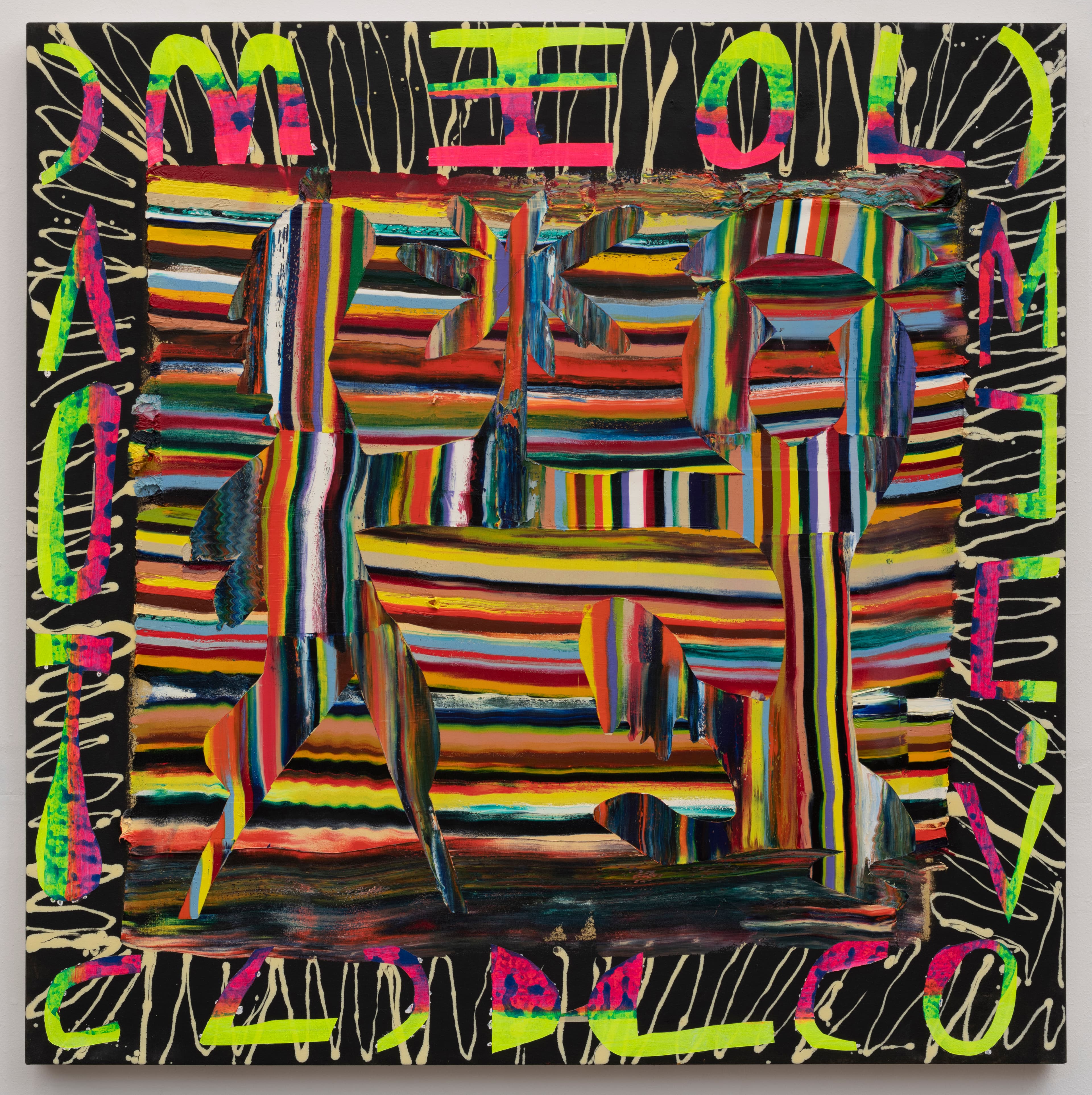 51x61x1.5 - Abstract painting by Zack Goulet from 2021 collection - 51″ × 61″ × 1.5″