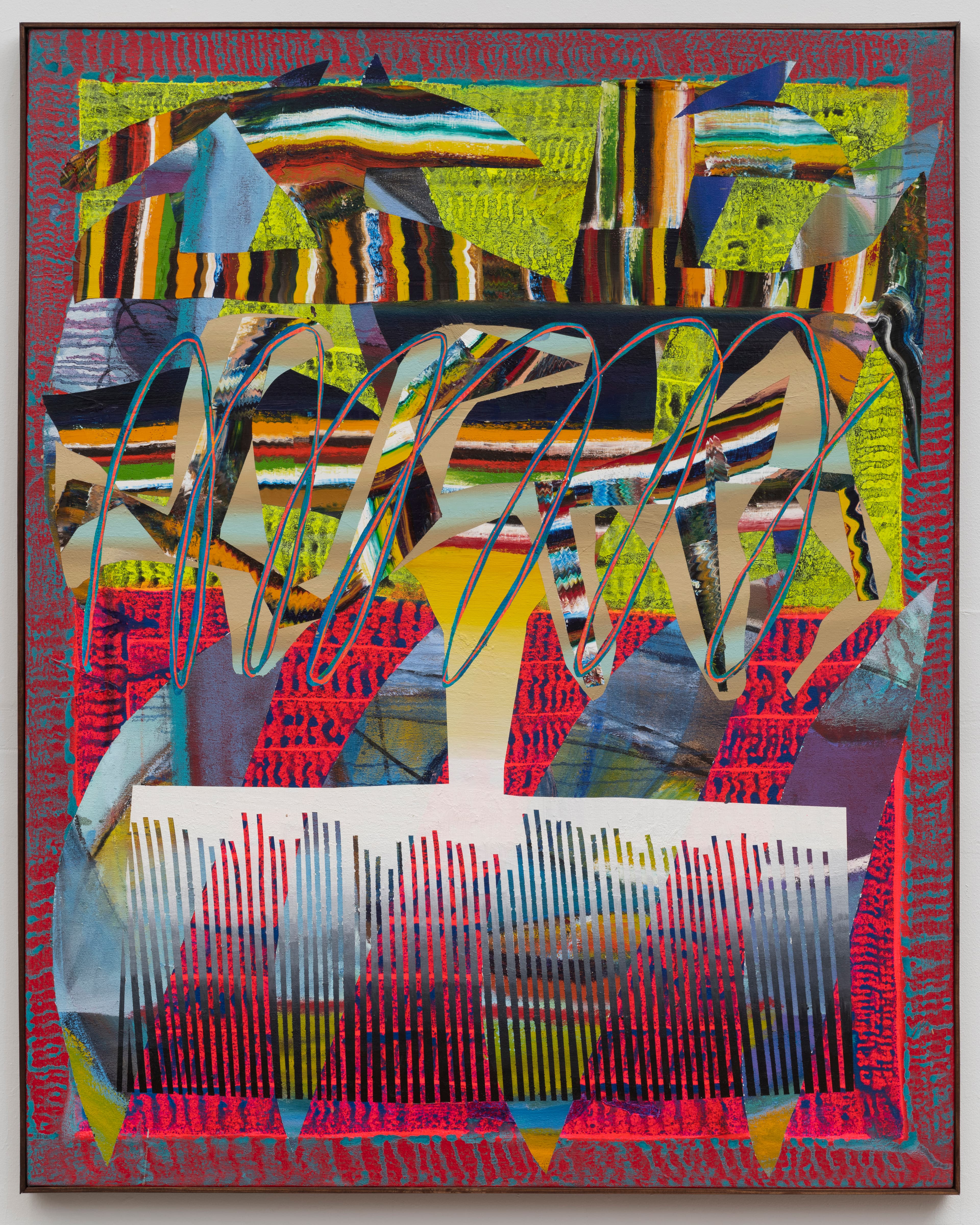 54.5x43.5x1.5 - Abstract painting by Zack Goulet from 2021 collection - 54.5″ × 43.5″ × 1.5″