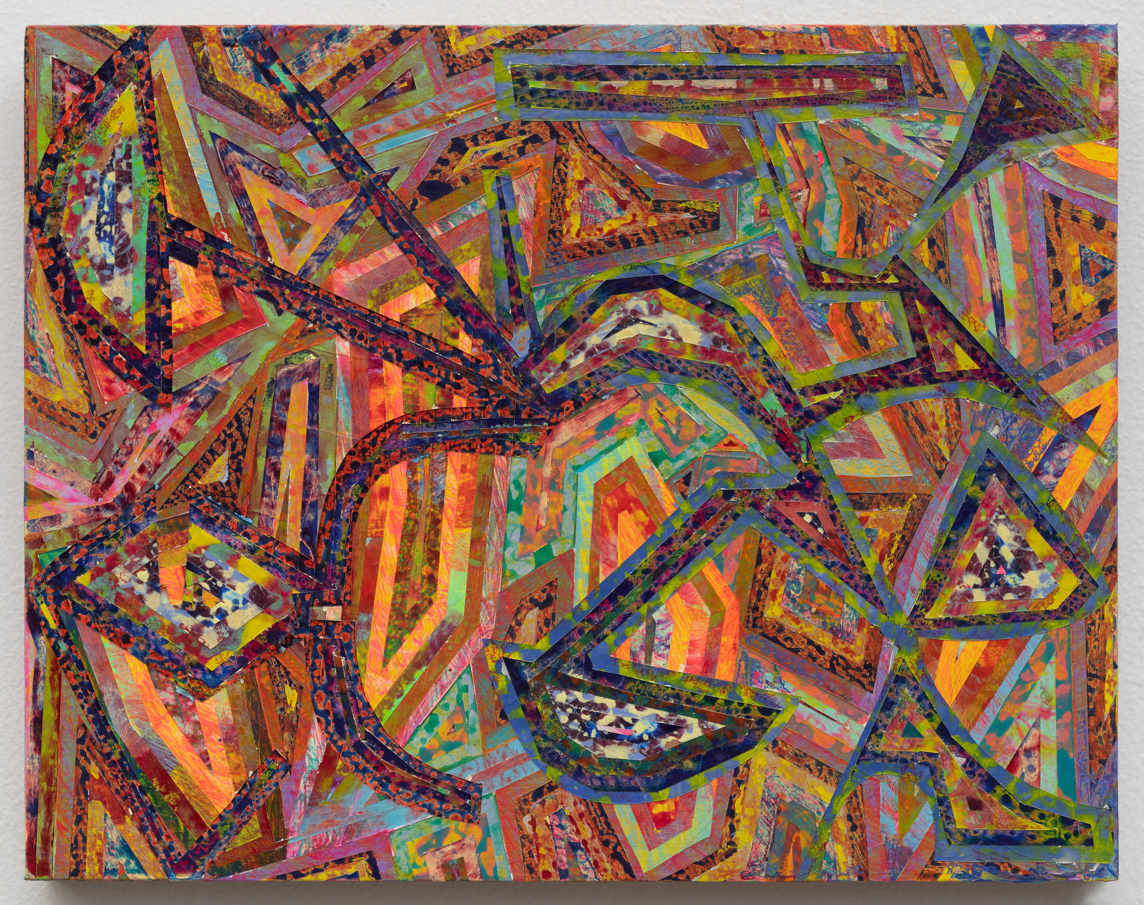 Abstract paintings and artwork from 2022 collection by Zack Goulet
