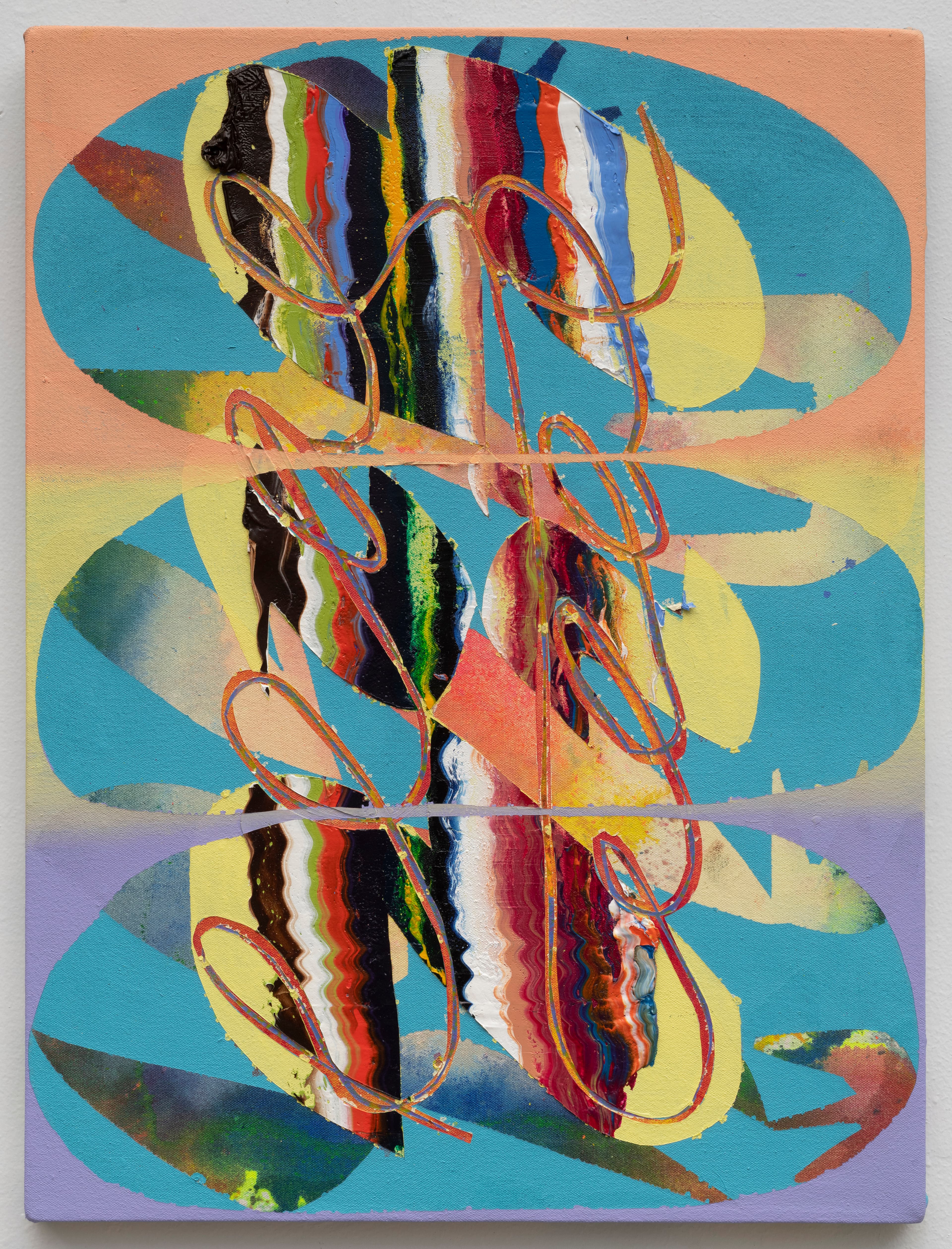 24x18x1 - Abstract painting by Zack Goulet from 2022 collection - 24″ × 18″ × 1″