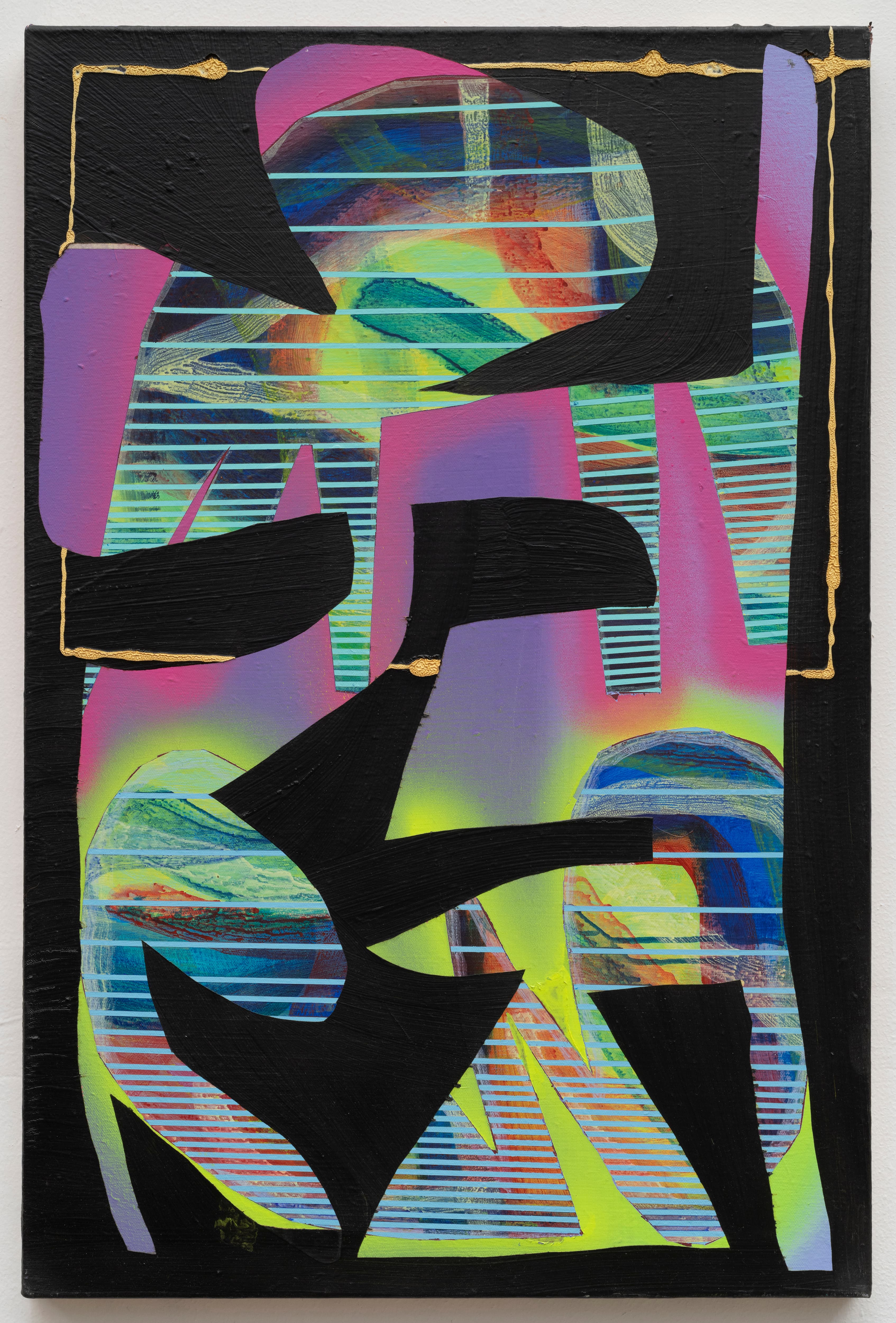 30x20x1.5 - Abstract painting by Zack Goulet from 2022 collection - 30″ × 20″ × 1.5″
