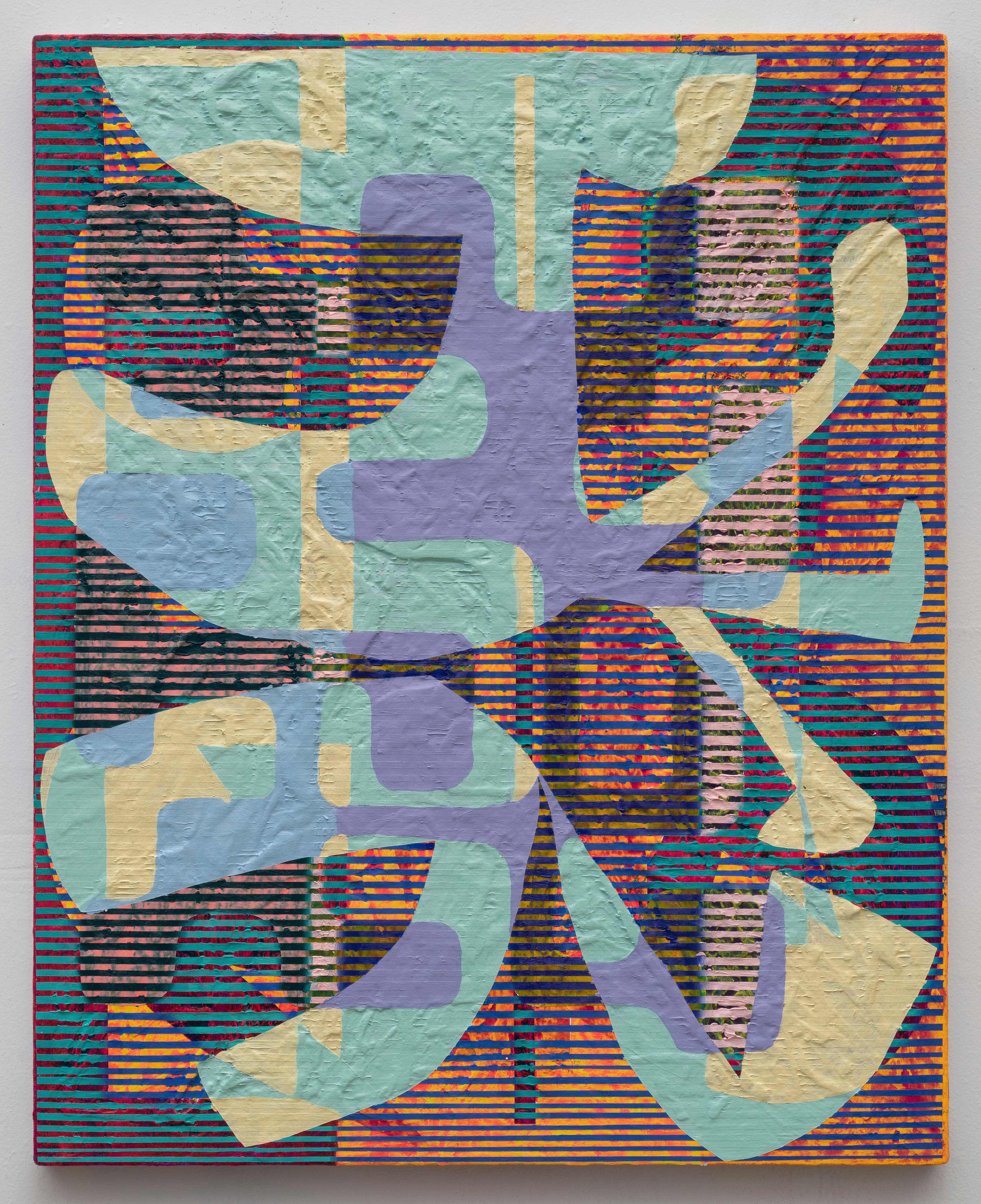 36x29 - Abstract painting by Zack Goulet from 2022 collection - 36″ × 29″