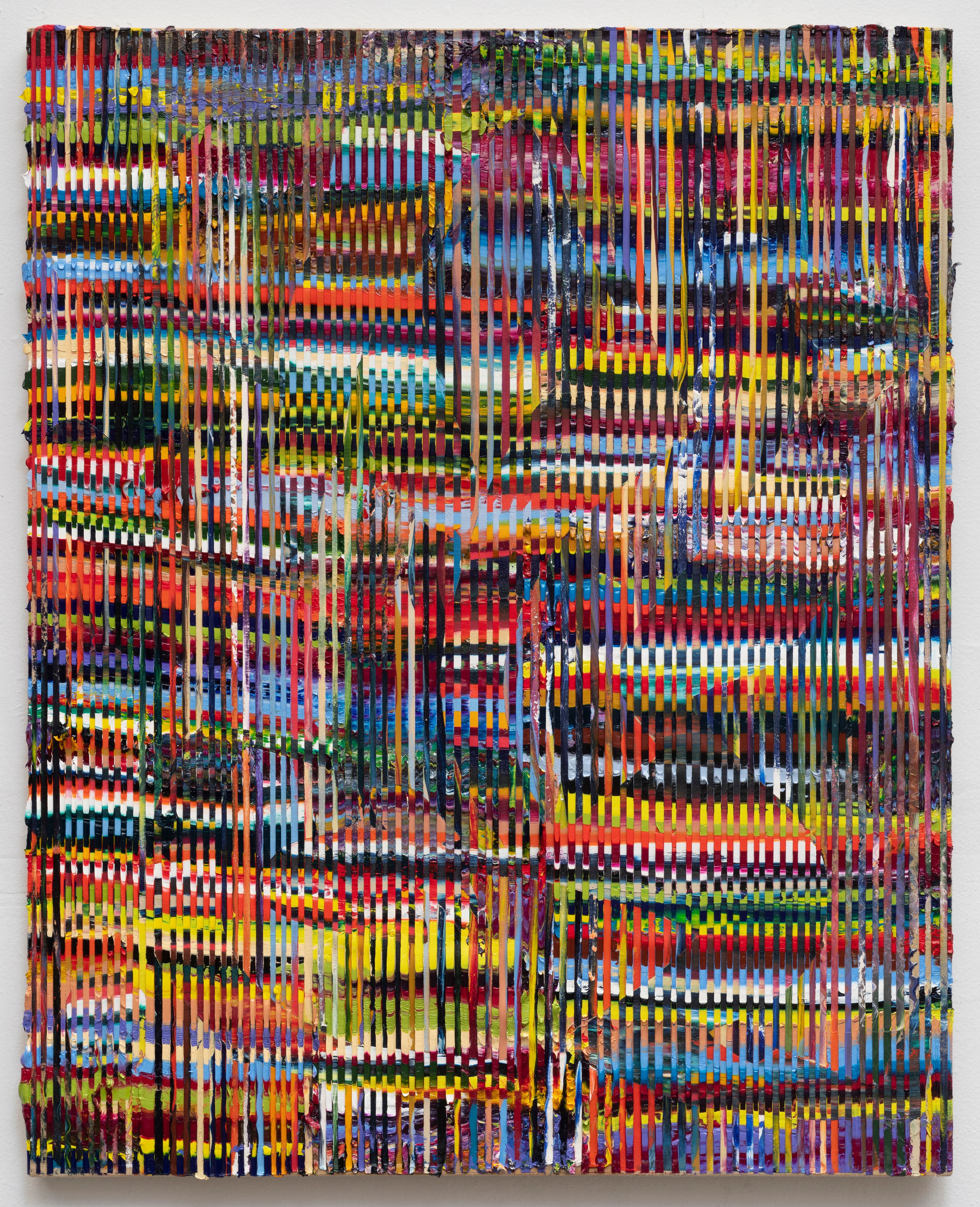 36x29 b - Abstract painting by Zack Goulet from 2022 collection - 36″ × 29″