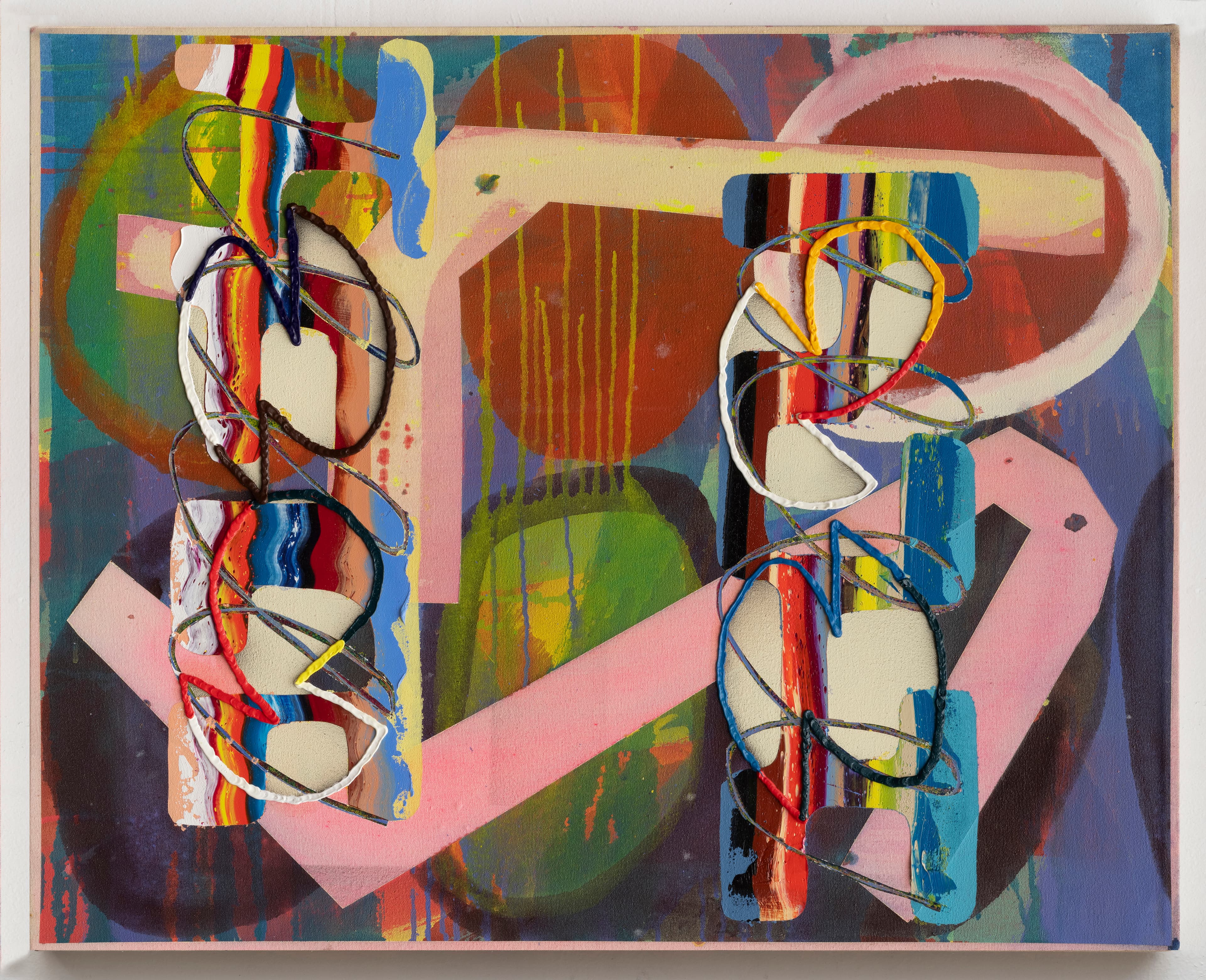 36x29x1.5 - Abstract painting by Zack Goulet from 2022 collection - 36″ × 29″ × 1.5″