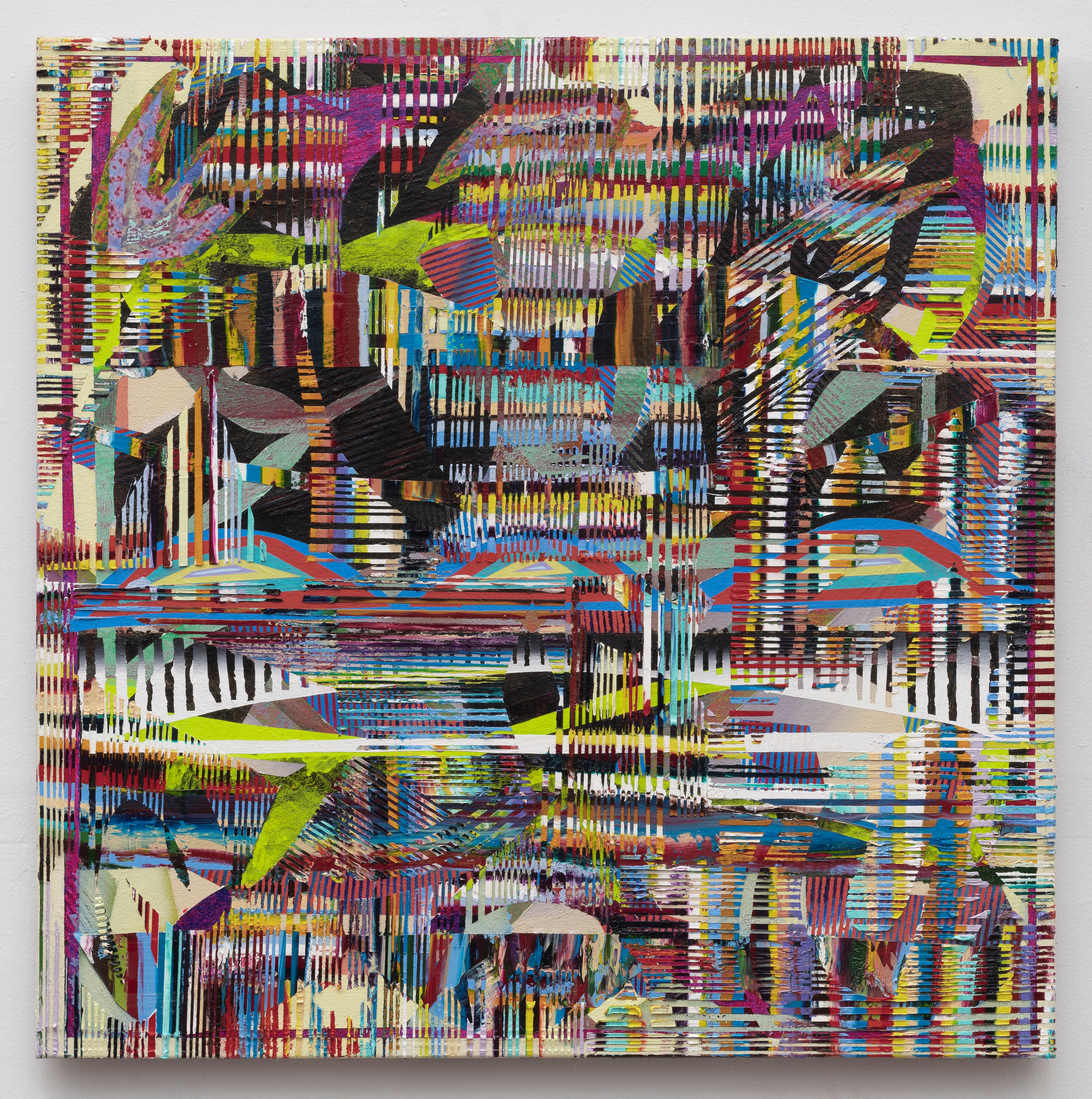 36x36 - Abstract painting by Zack Goulet from 2022 collection - 36″ × 36″