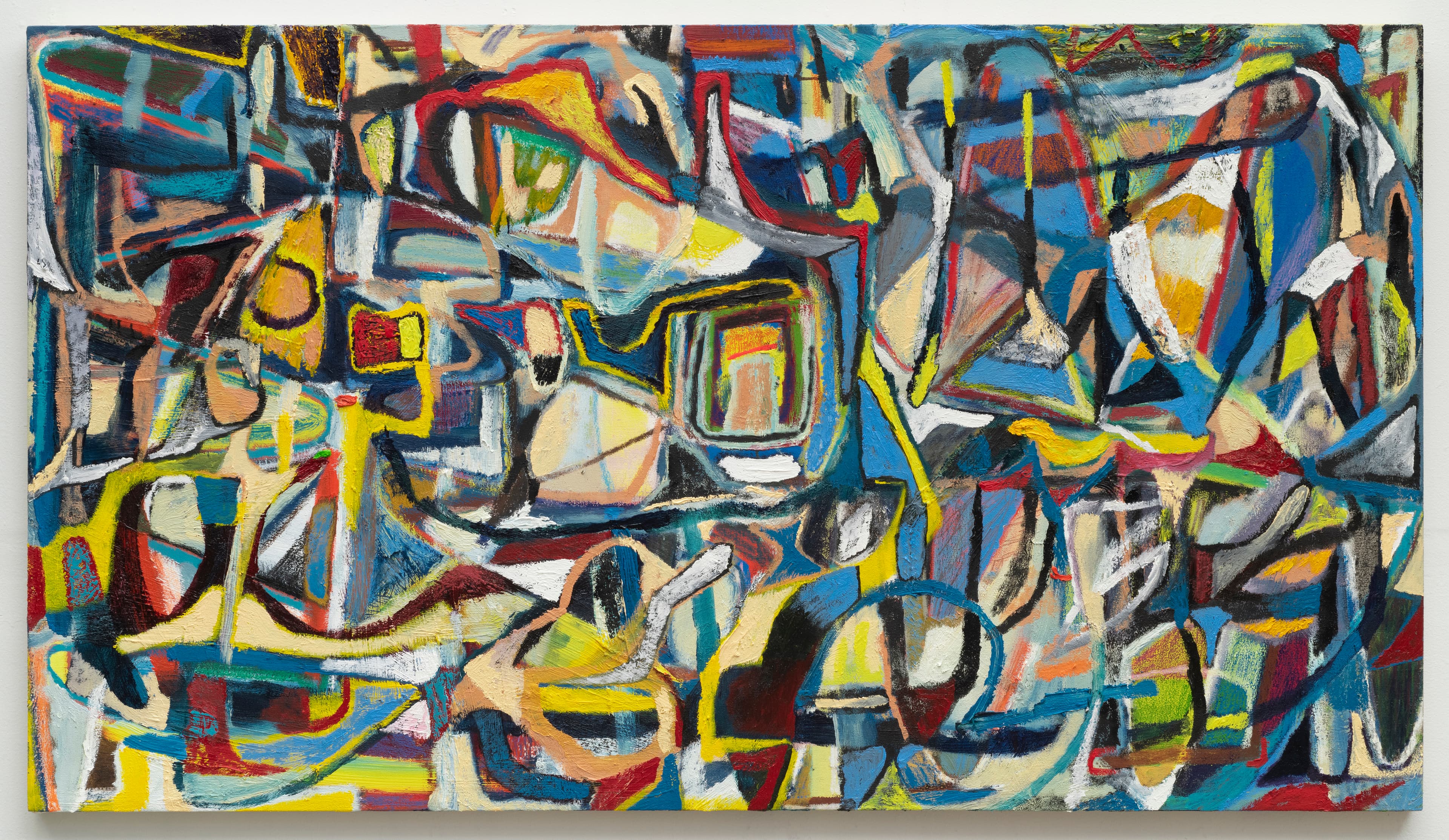 36x64x1.5 - Abstract painting by Zack Goulet from 2022 collection - 36″ × 64″ × 1.5″