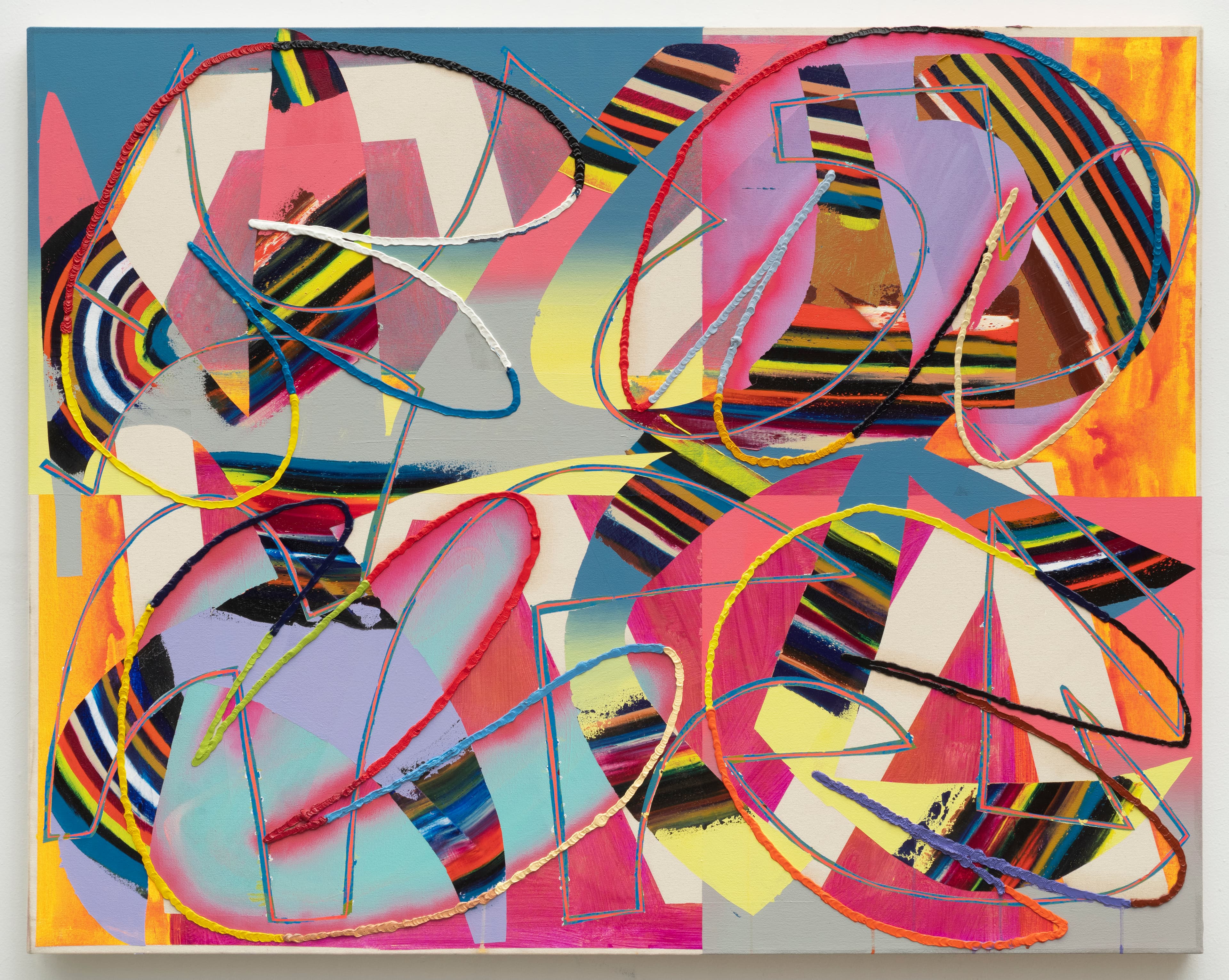 41x52x1.5 - Abstract painting by Zack Goulet from 2022 collection - 41″ × 52″ × 1.5″