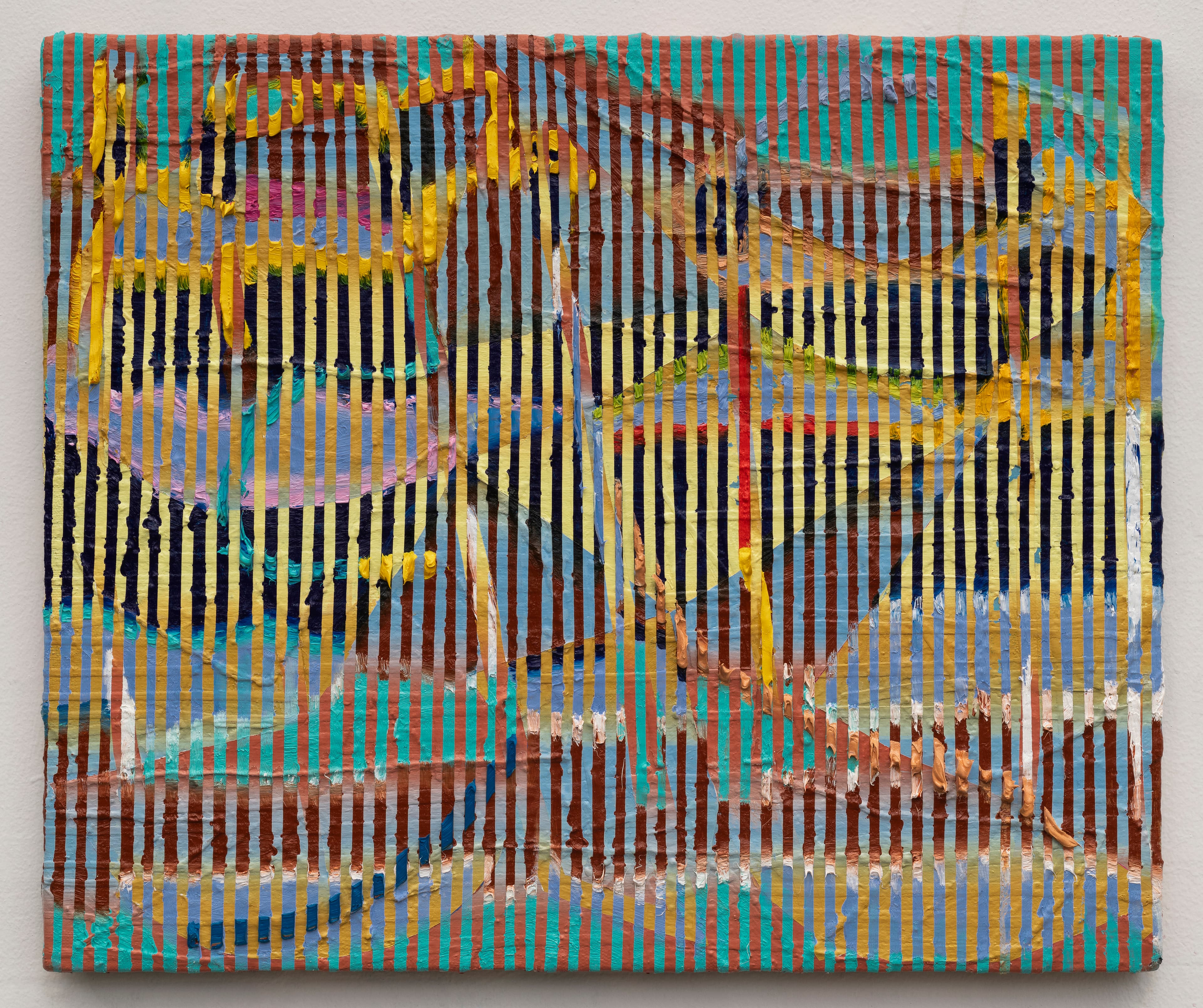 Abstract painting by Zack Goulet