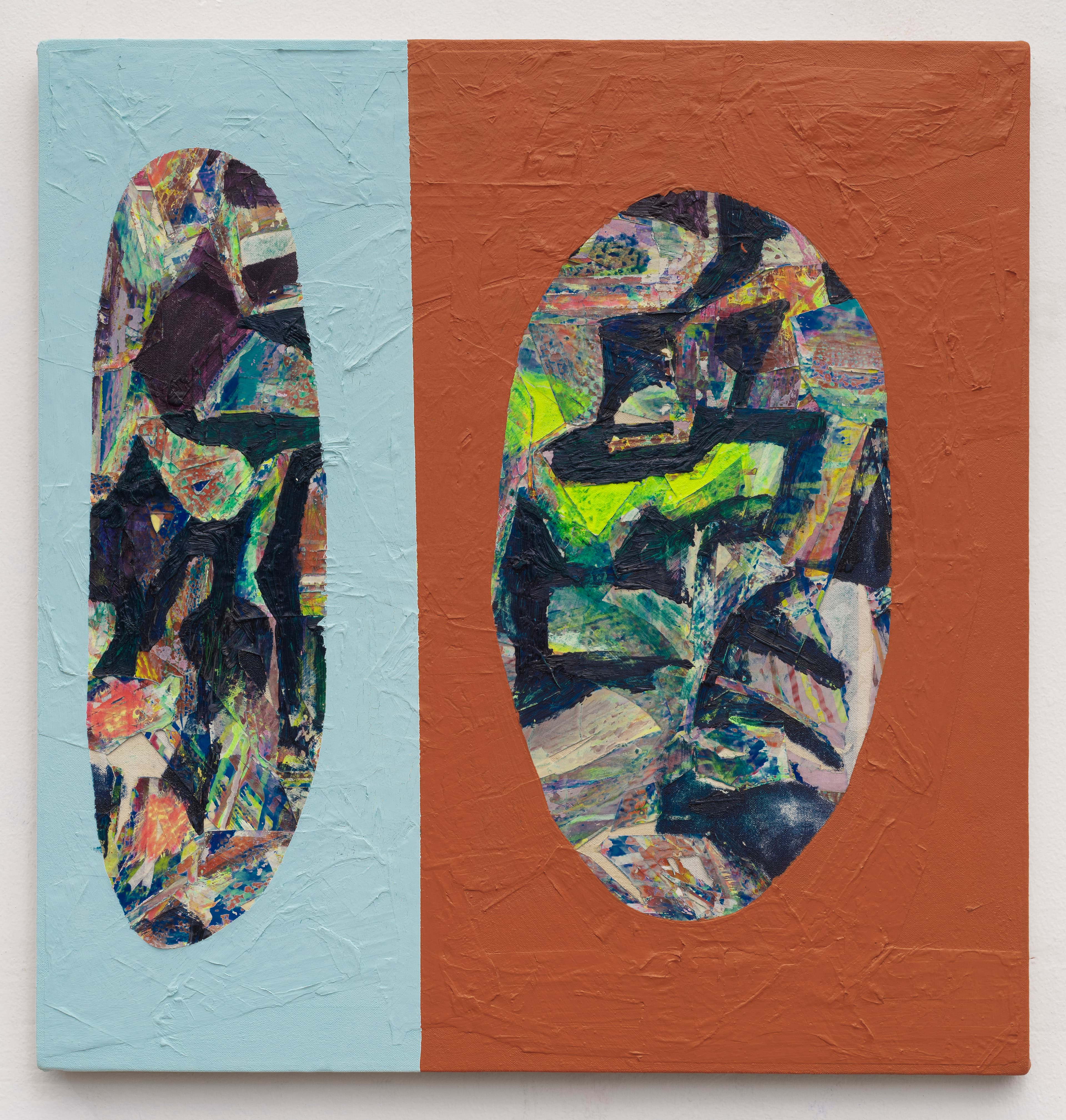 Abstract painting by Zack Goulet