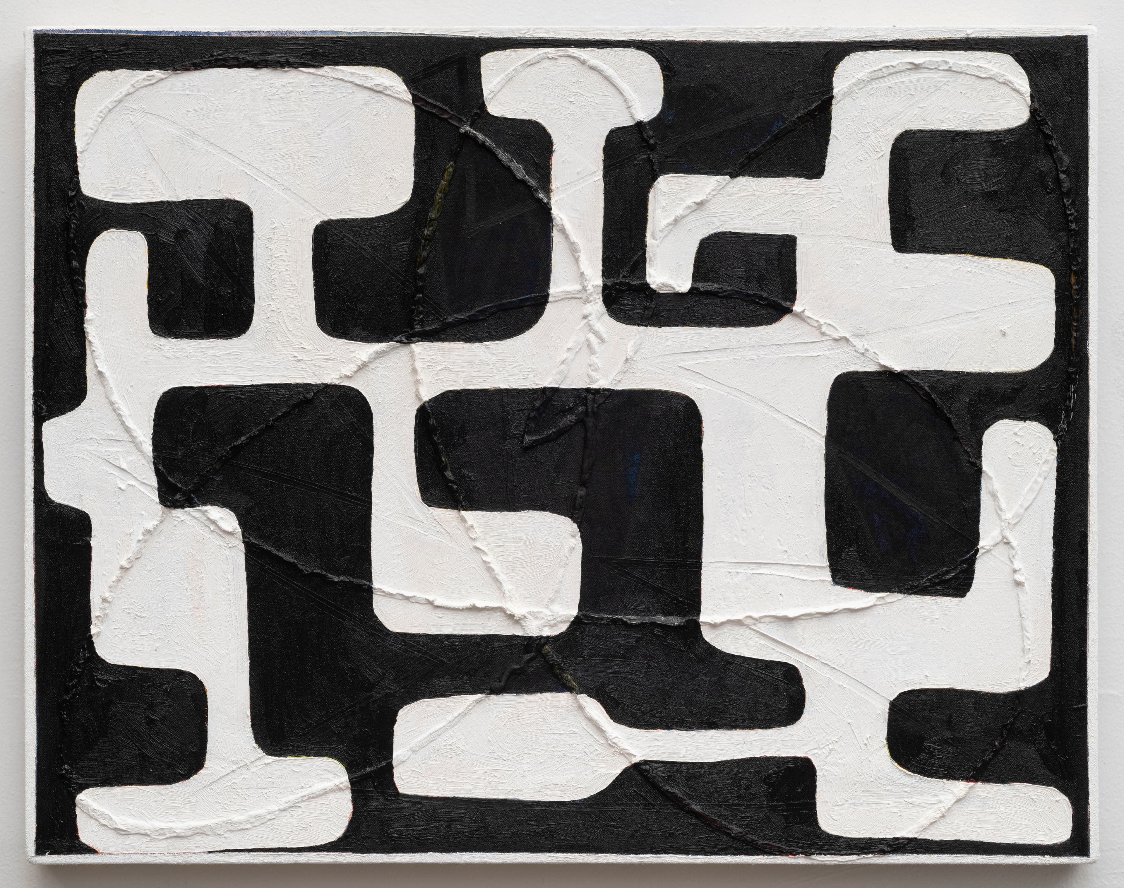 Abstract painting by Zack Goulet