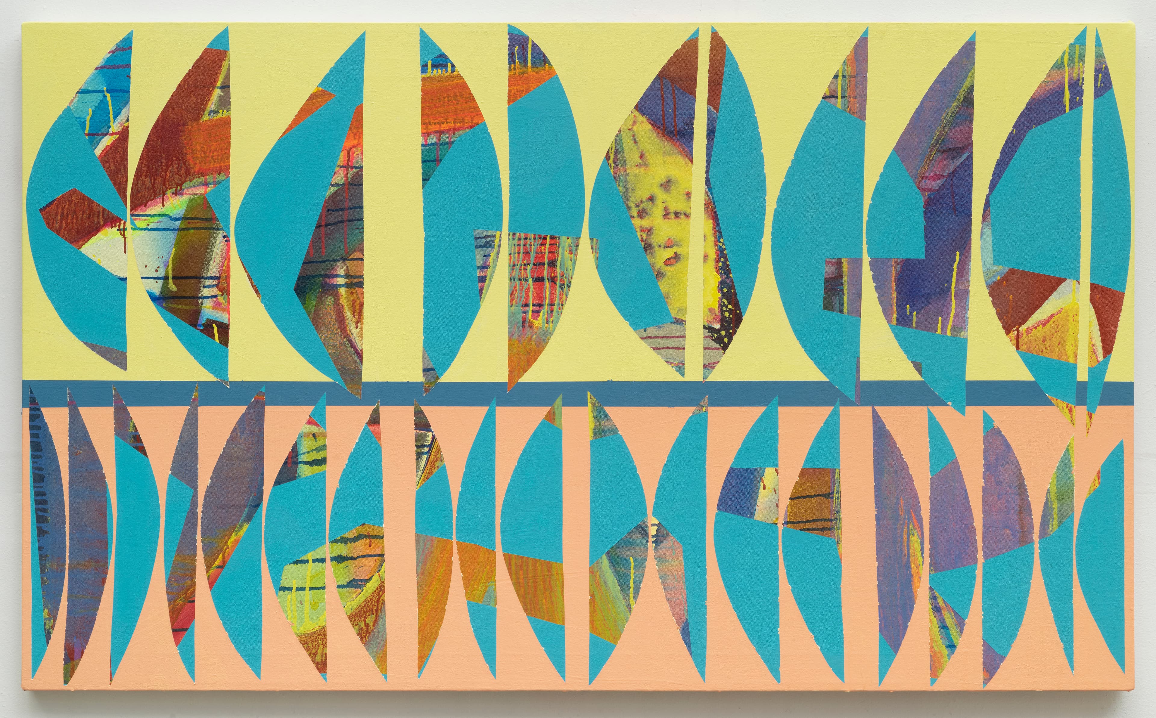 Abstract painting by Zack Goulet