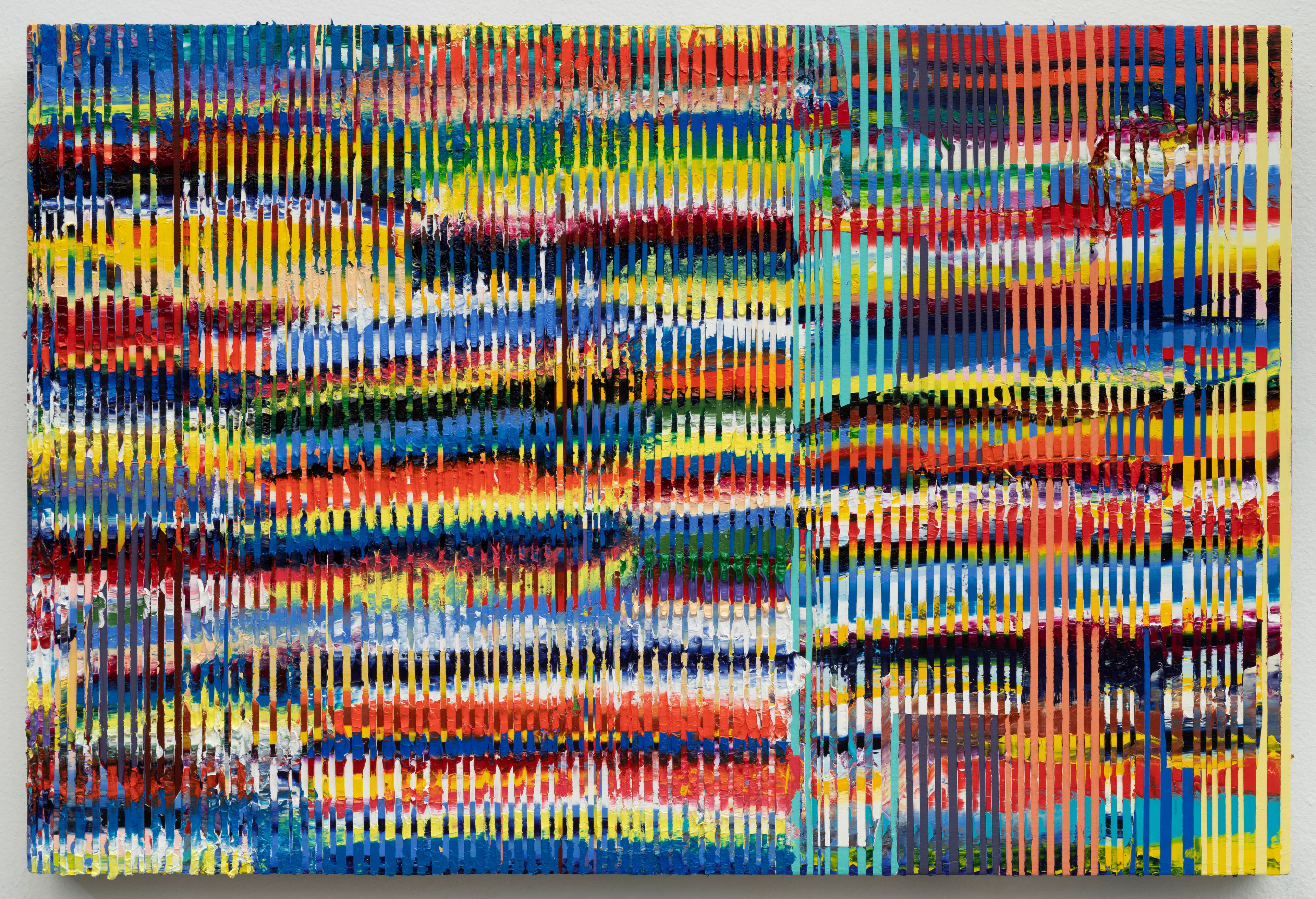 26x18 - Abstract painting by Zack Goulet from 2023 collection - 26″ × 18″