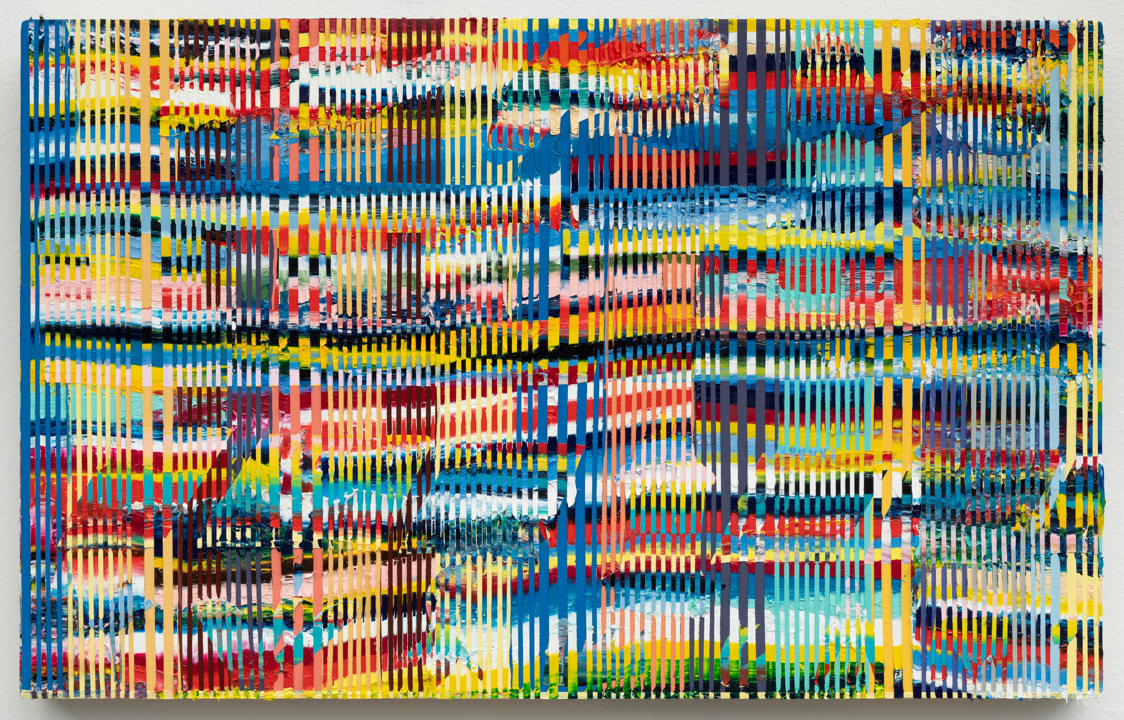 27x17 - Abstract painting by Zack Goulet from 2023 collection - 27″ × 17″