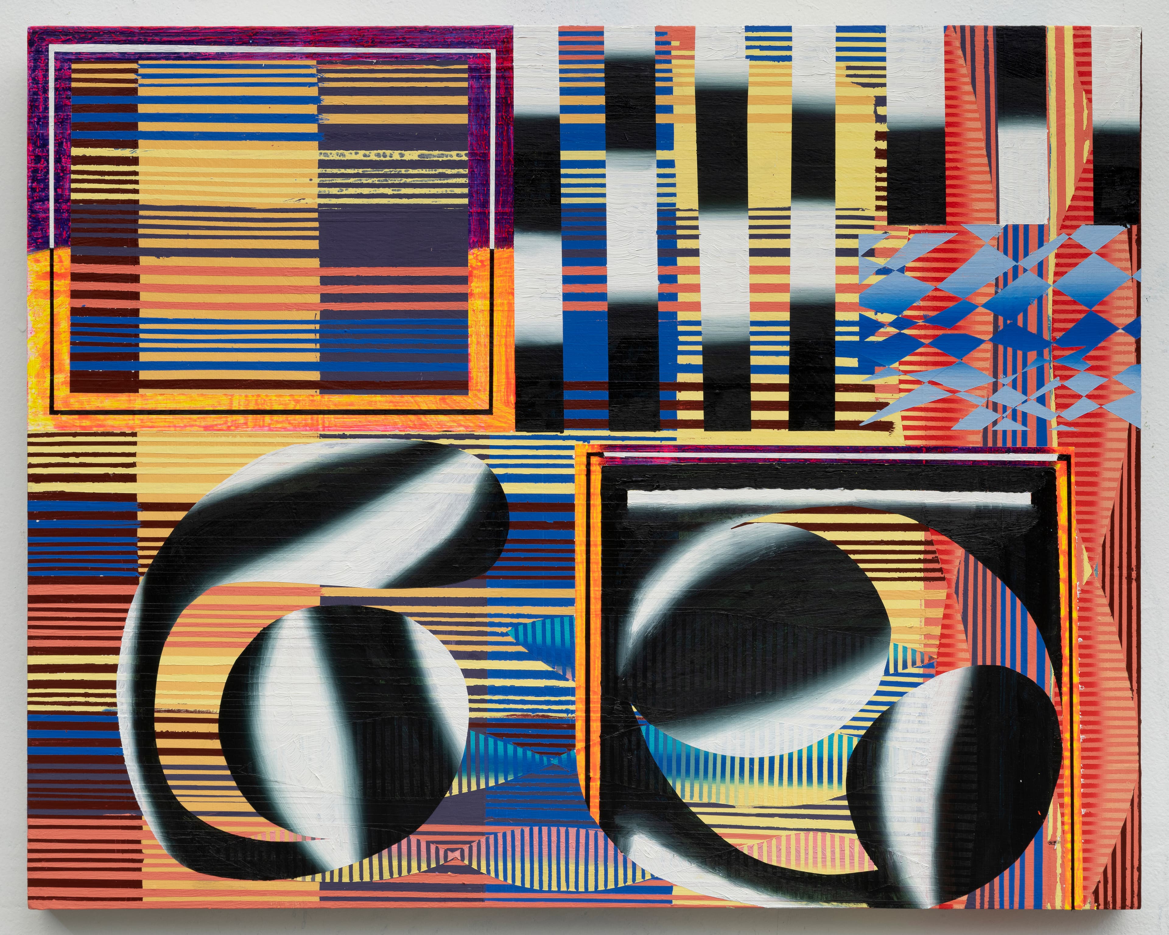 30x24 - Abstract painting by Zack Goulet from 2023 collection - 30″ × 24″