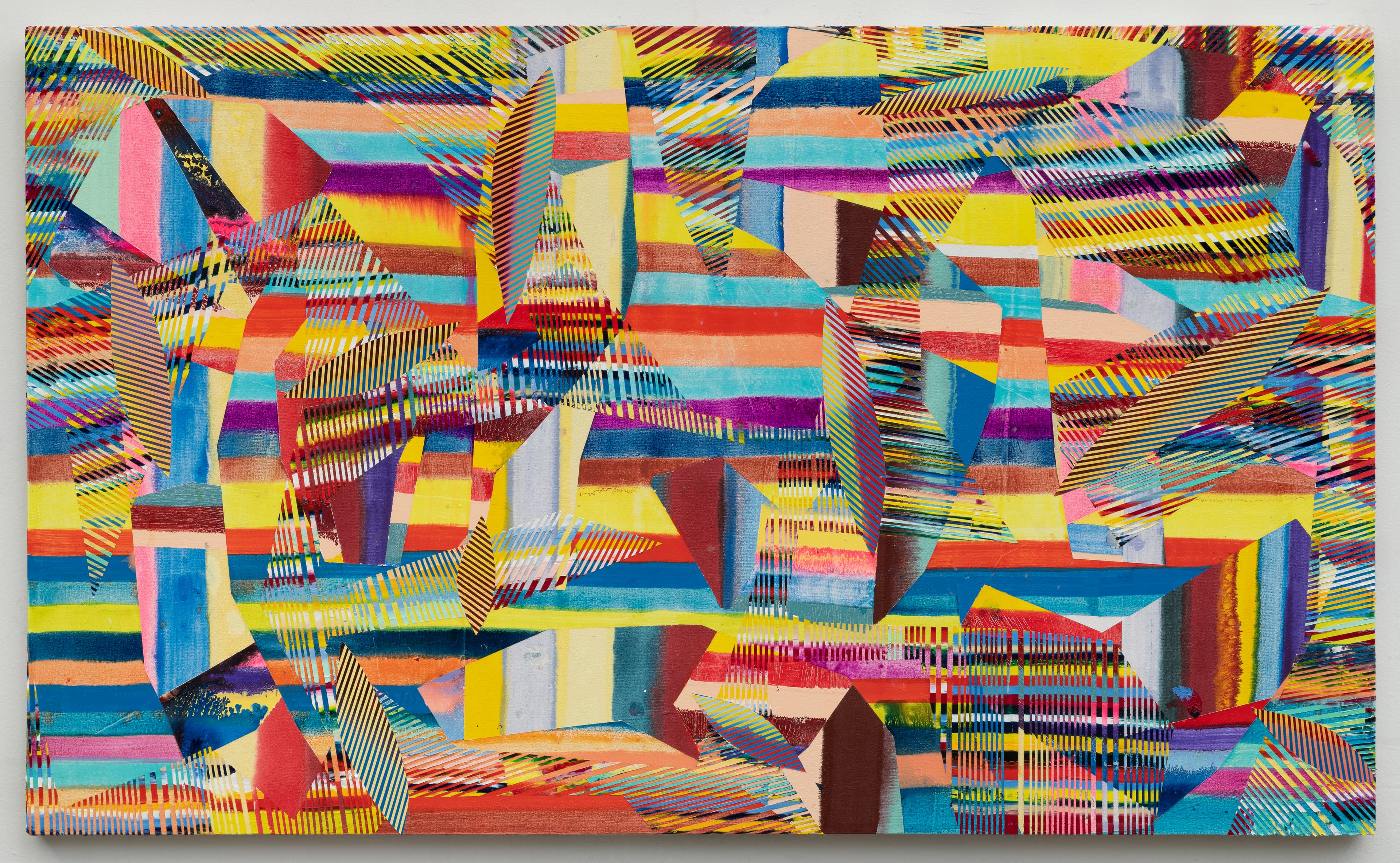 60x36 - Abstract painting by Zack Goulet from 2023 collection - 60″ × 36″