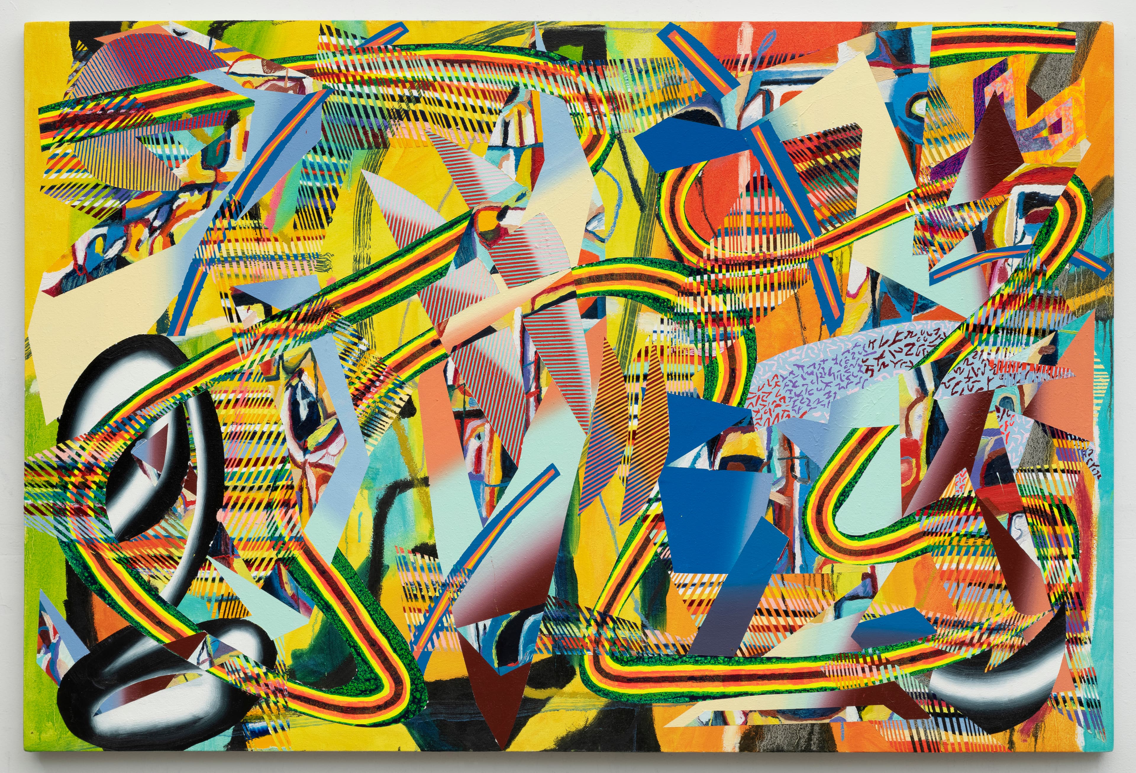 72x48 - Abstract painting by Zack Goulet from 2023 collection - 72″ × 48″