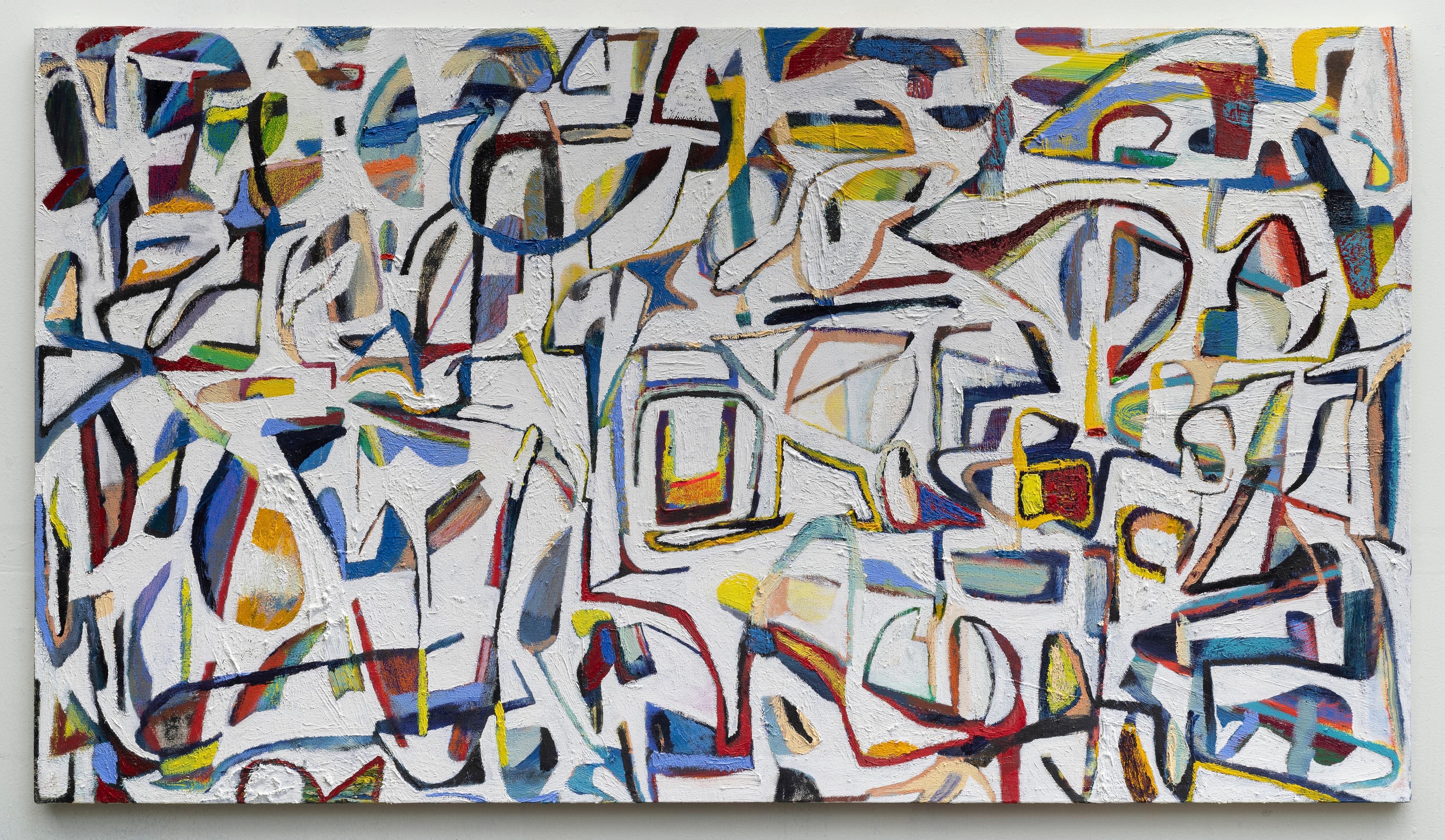 Abstract painting by Zack Goulet