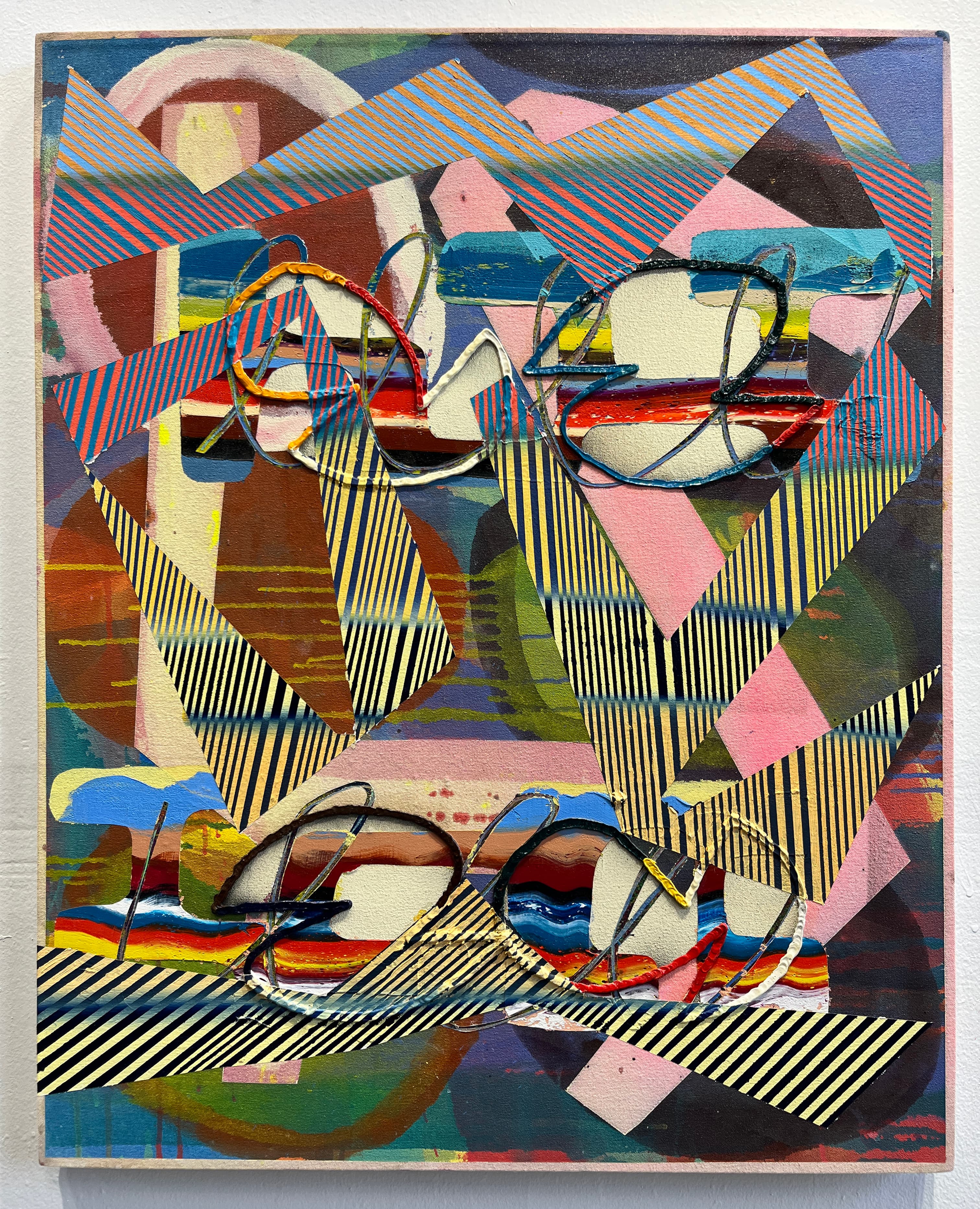 IMG - Abstract painting by Zack Goulet from 2024 collection - 7730