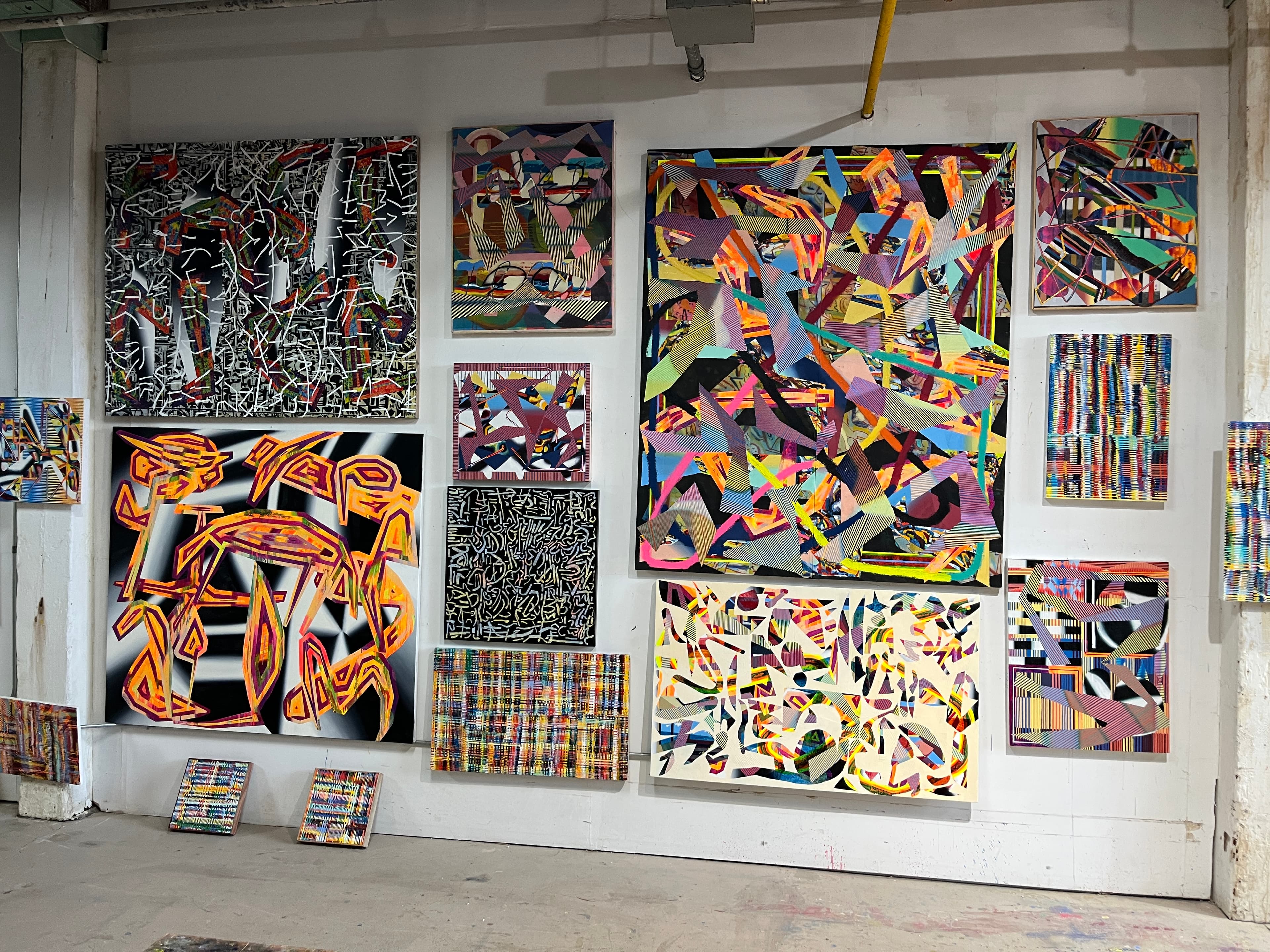 IMG - Abstract painting by Zack Goulet from 2024 collection - 7854