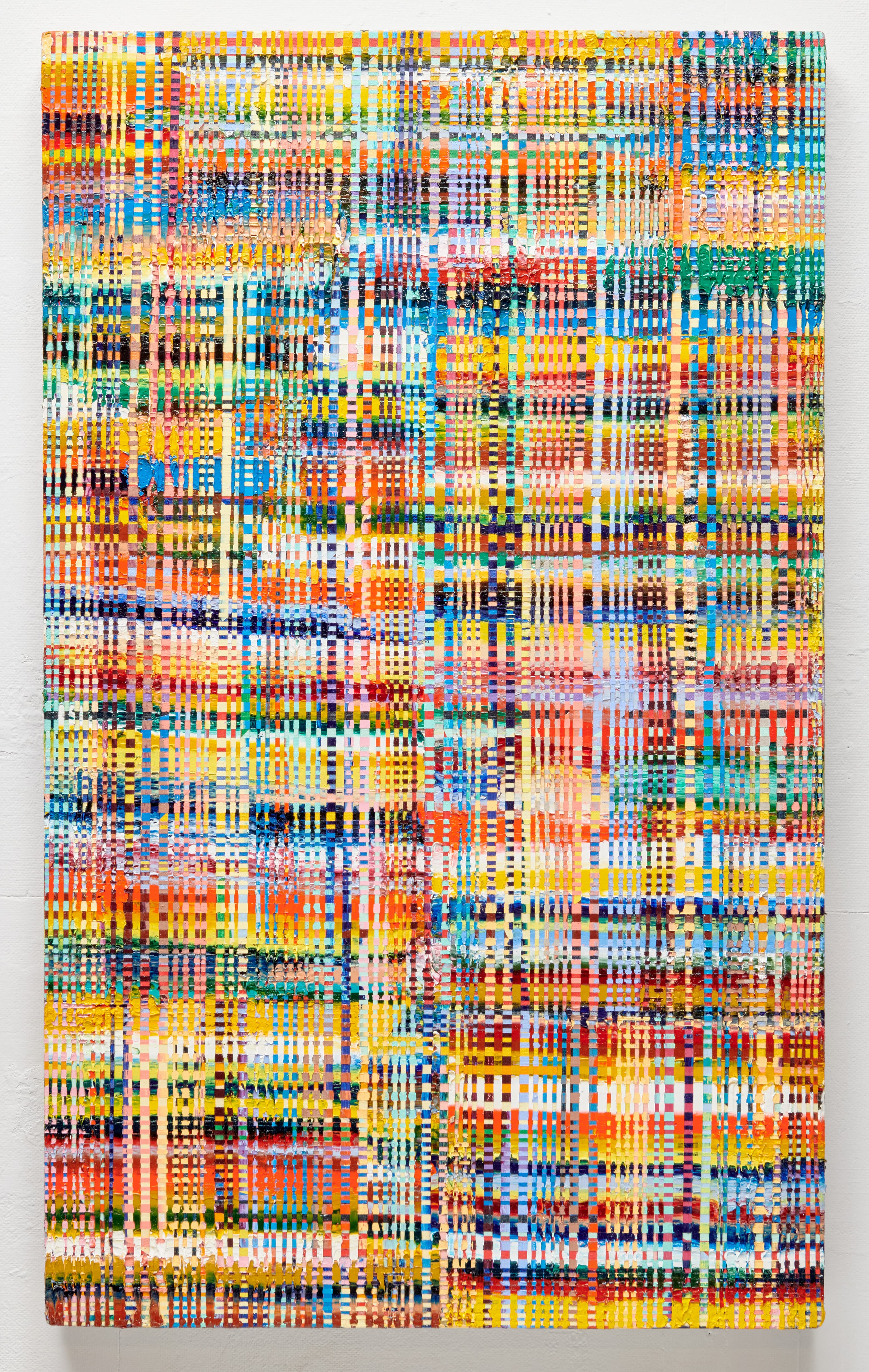 Abstract painting by Zack Goulet