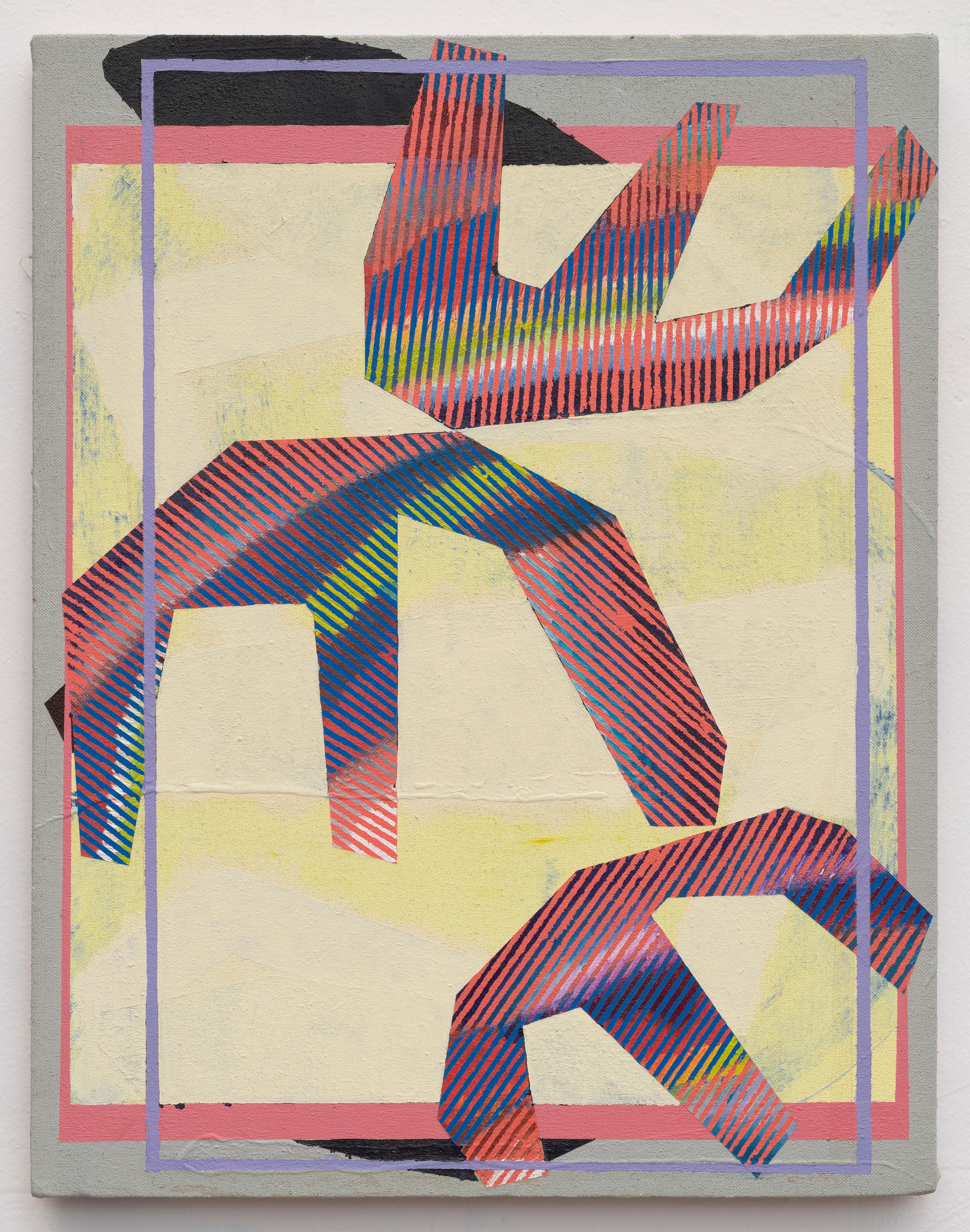 Abstract paintings and artwork from 2022 collection by Zack Goulet
