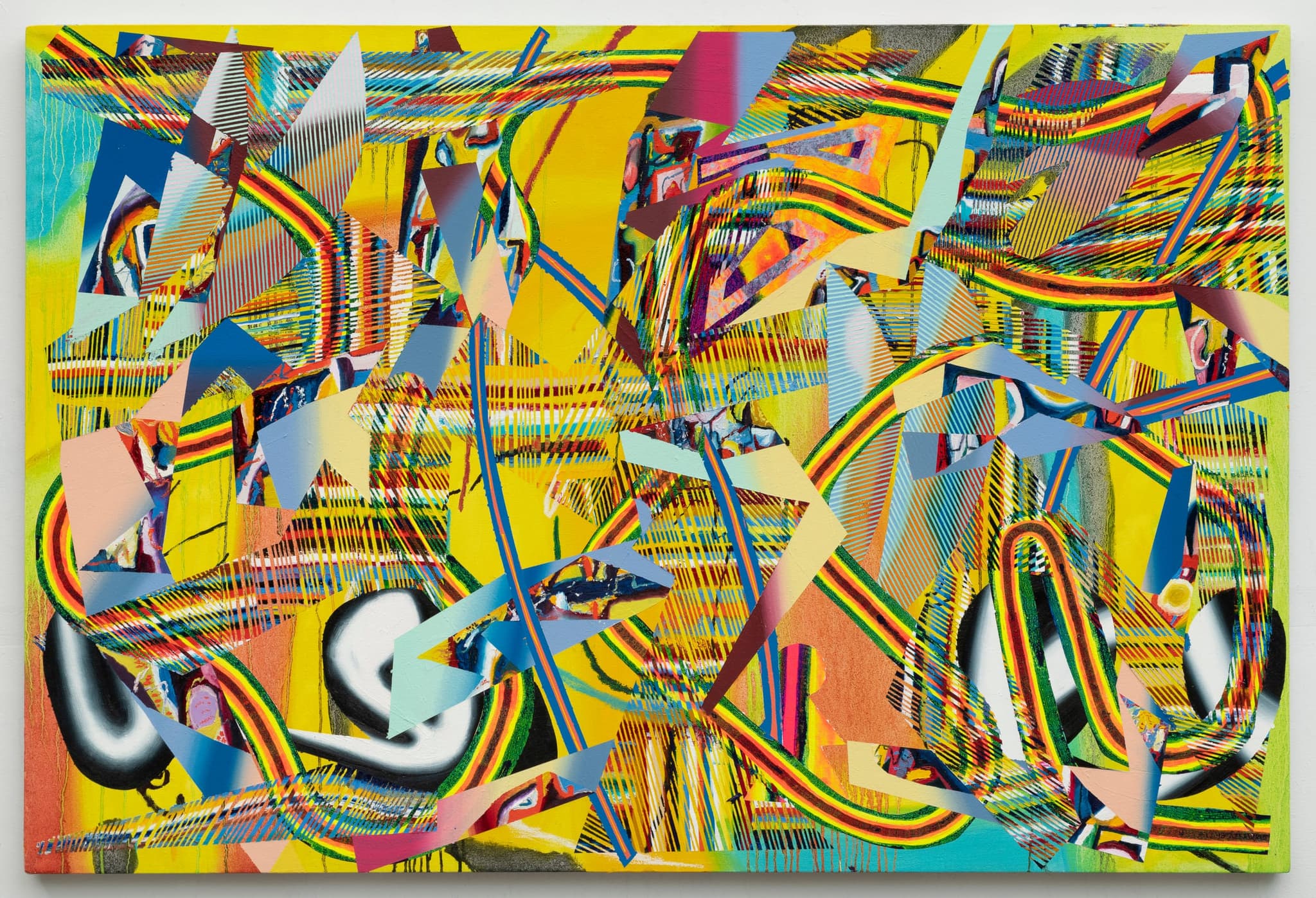 Abstract paintings and artwork from 2023 collection by Zack Goulet